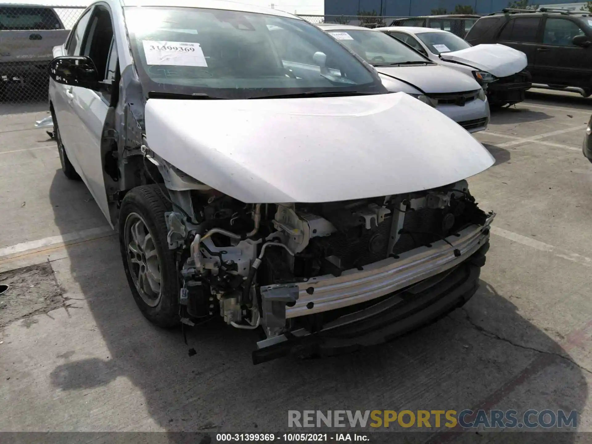 6 Photograph of a damaged car JTDKARFP4L3126301 TOYOTA PRIUS PRIME 2020