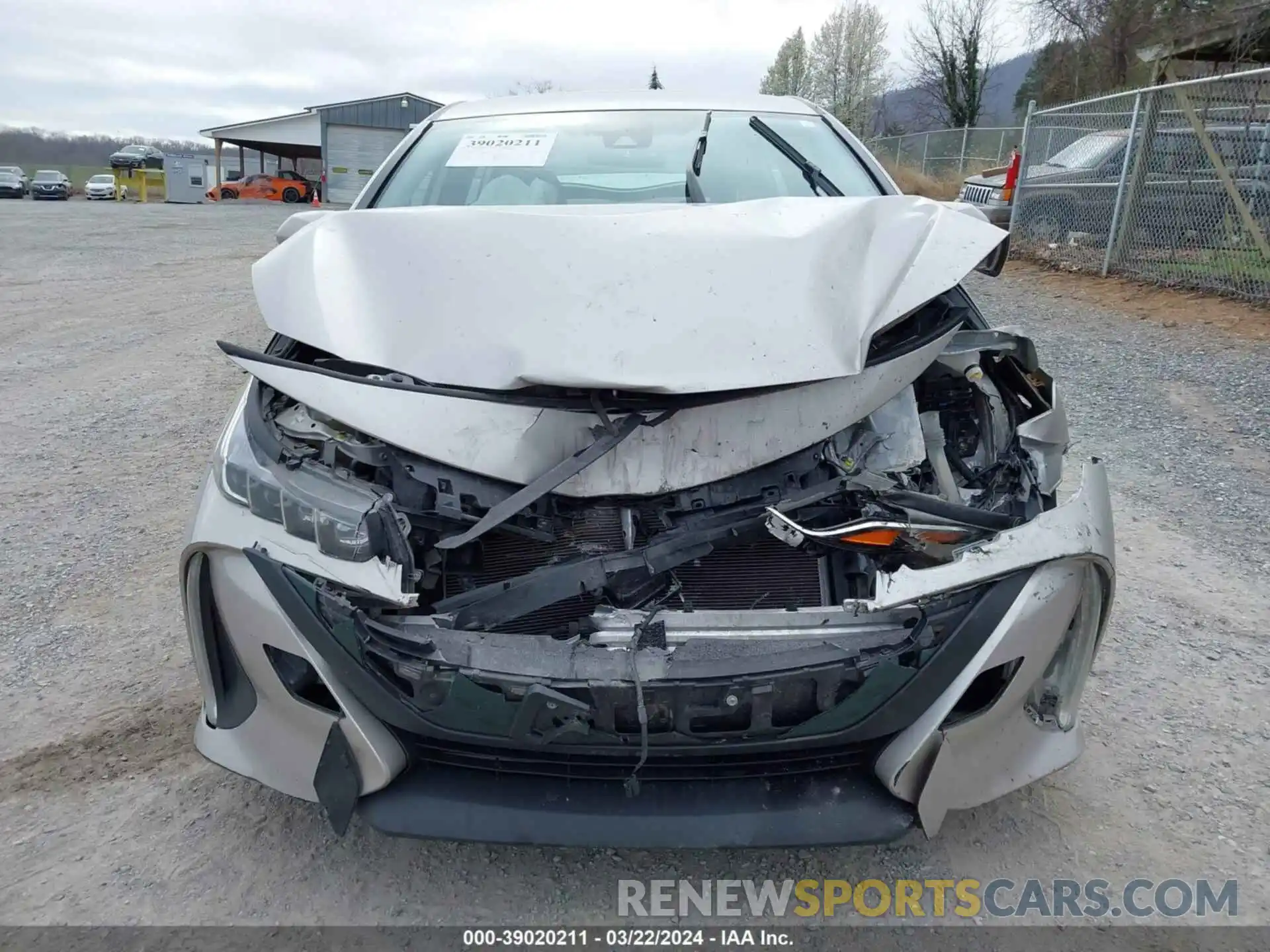 12 Photograph of a damaged car JTDKARFP4L3126525 TOYOTA PRIUS PRIME 2020