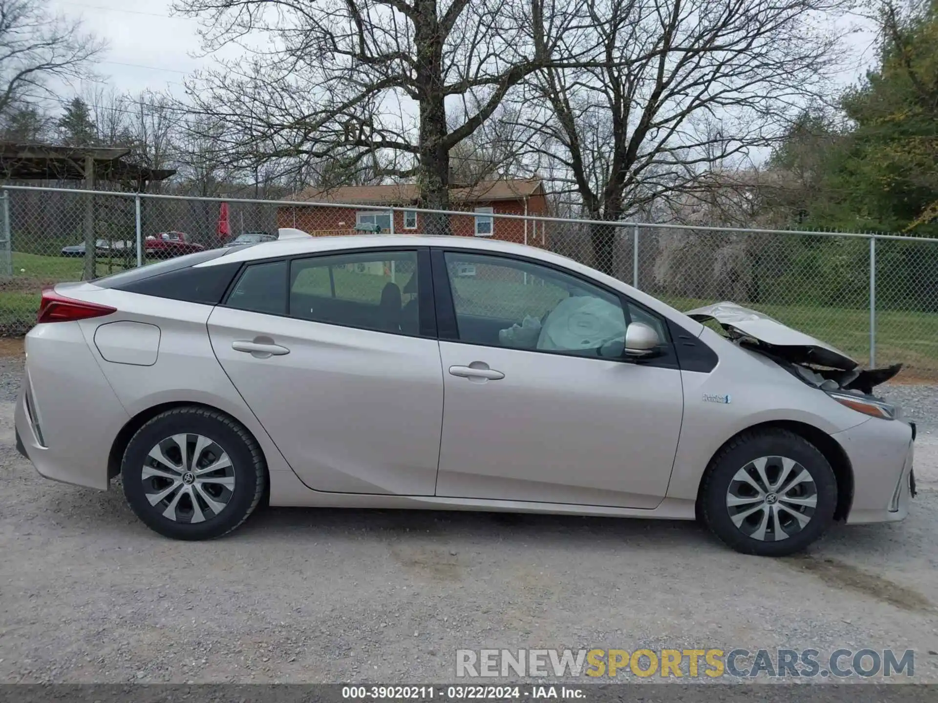 13 Photograph of a damaged car JTDKARFP4L3126525 TOYOTA PRIUS PRIME 2020