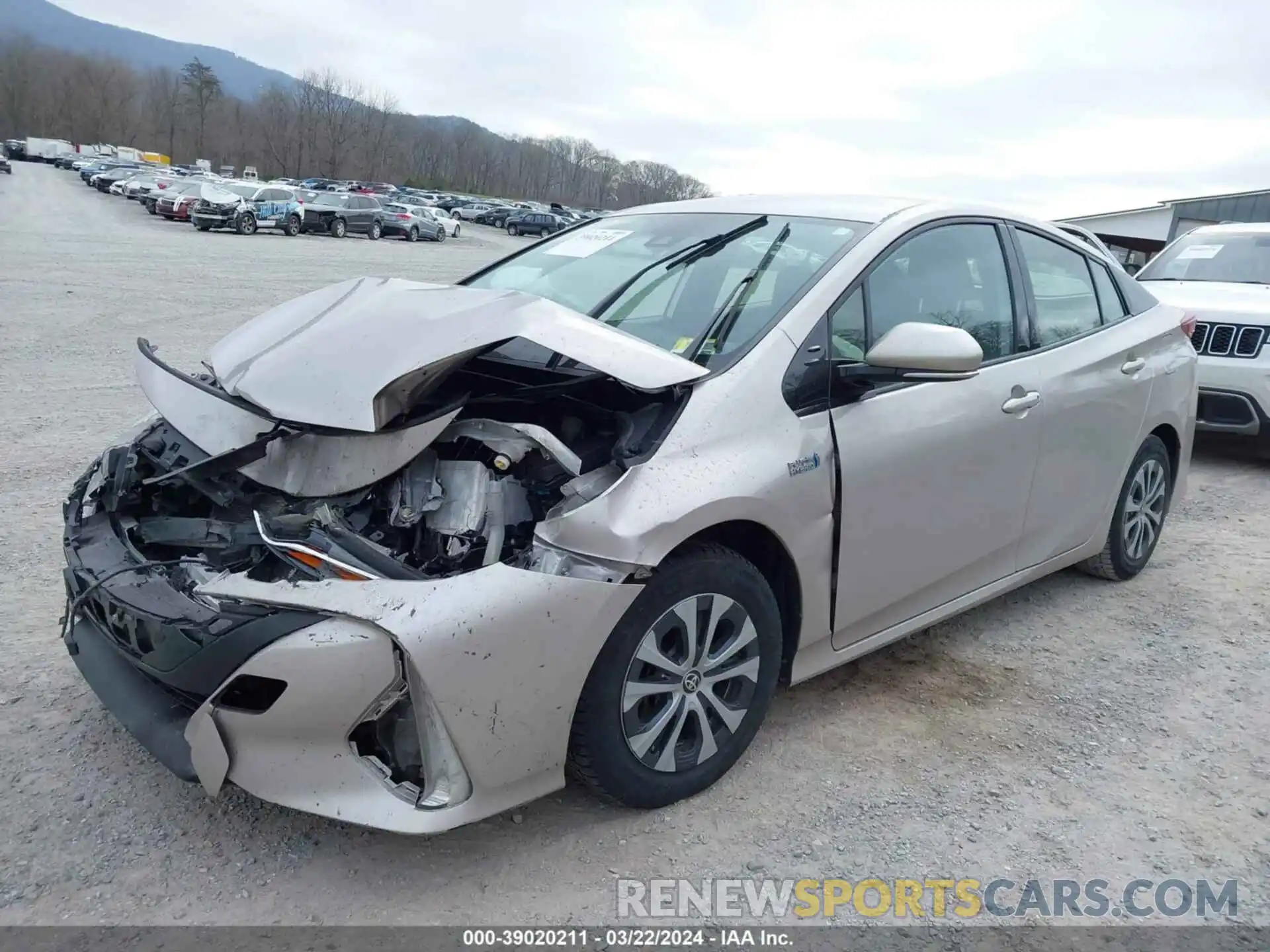 6 Photograph of a damaged car JTDKARFP4L3126525 TOYOTA PRIUS PRIME 2020