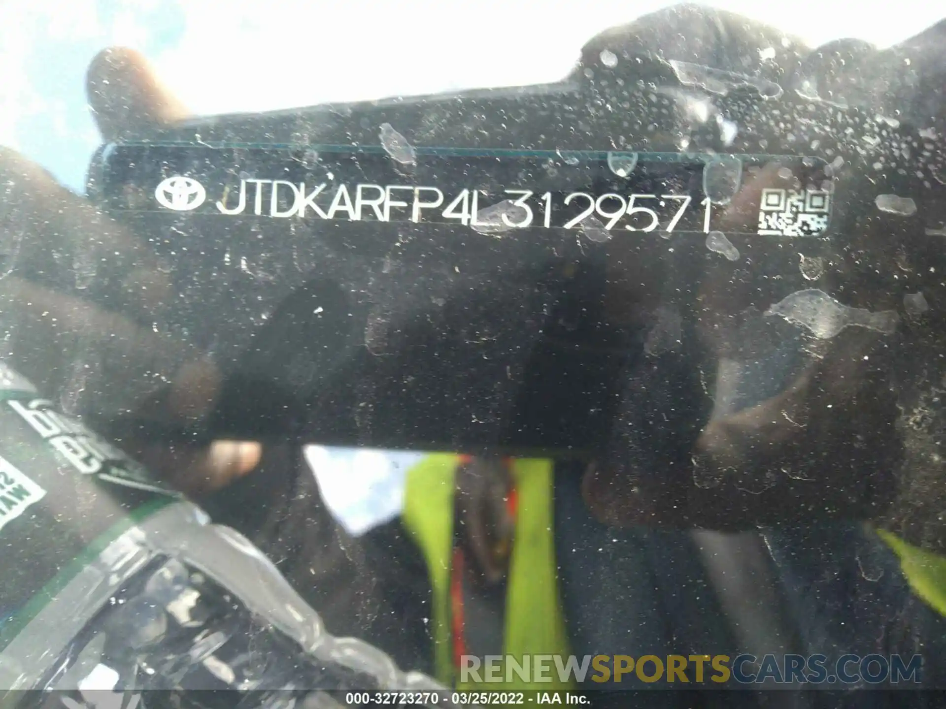 9 Photograph of a damaged car JTDKARFP4L3129571 TOYOTA PRIUS PRIME 2020