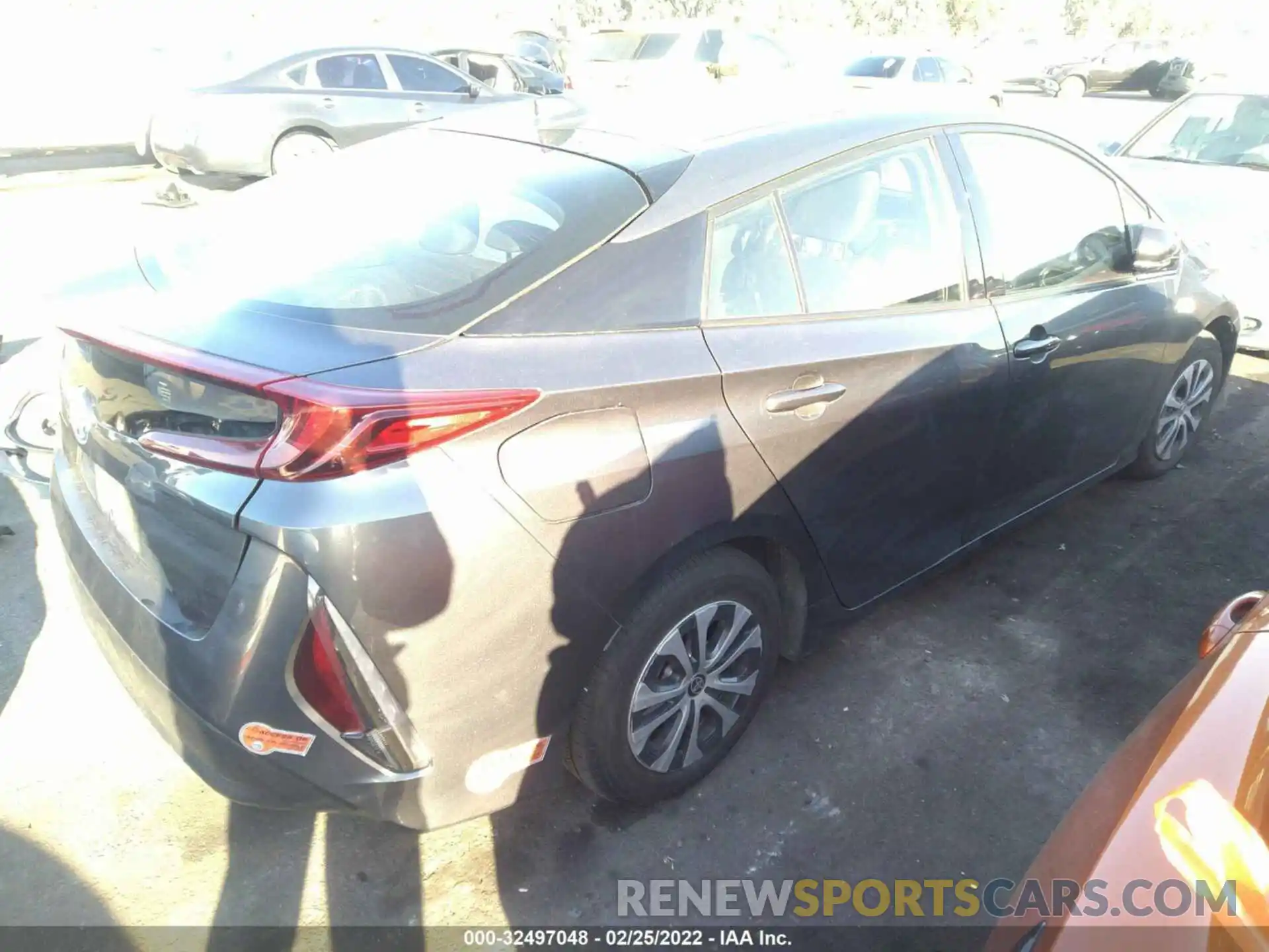 4 Photograph of a damaged car JTDKARFP4L3138075 TOYOTA PRIUS PRIME 2020