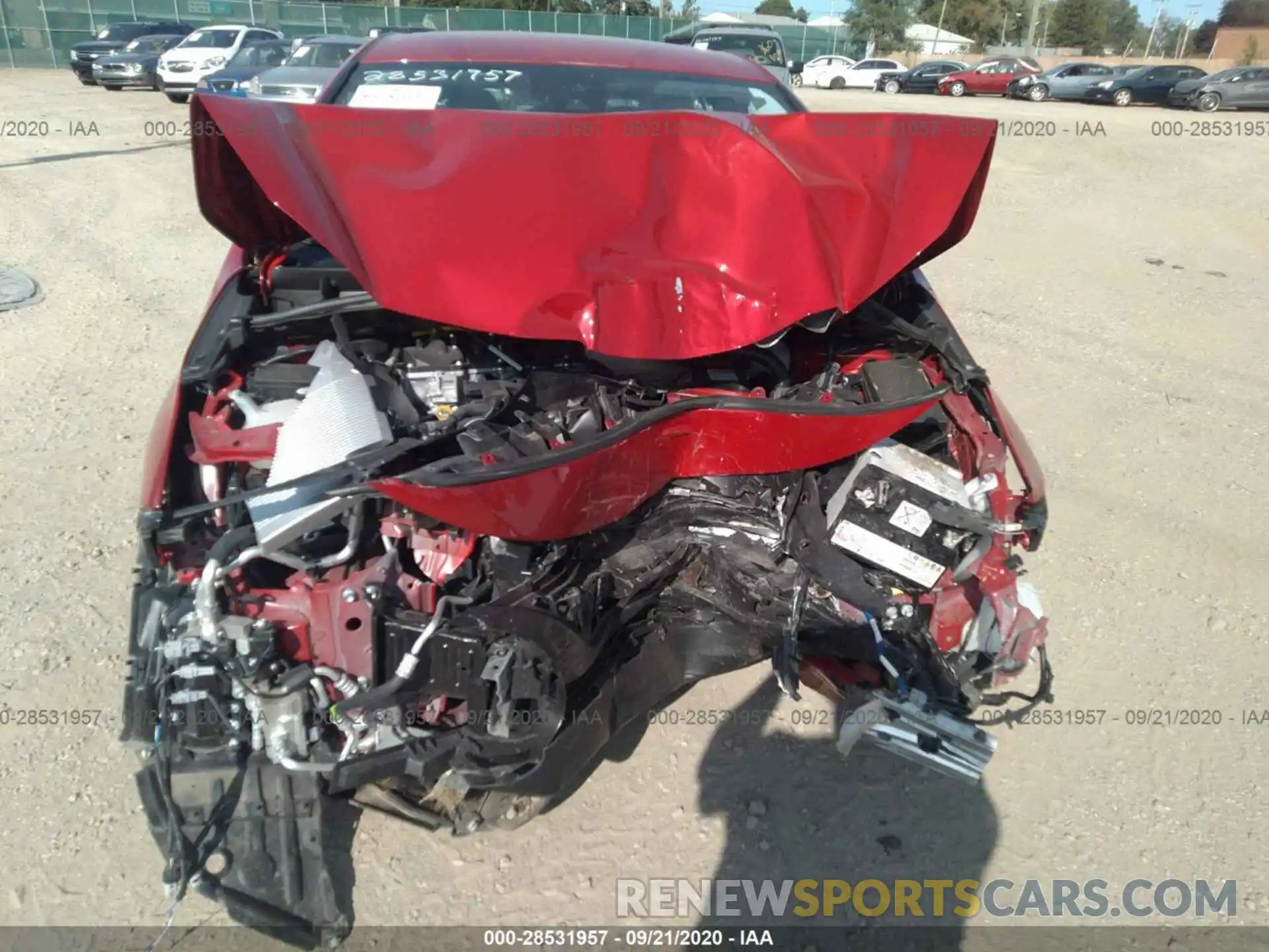 6 Photograph of a damaged car JTDKARFP4L3144524 TOYOTA PRIUS PRIME 2020