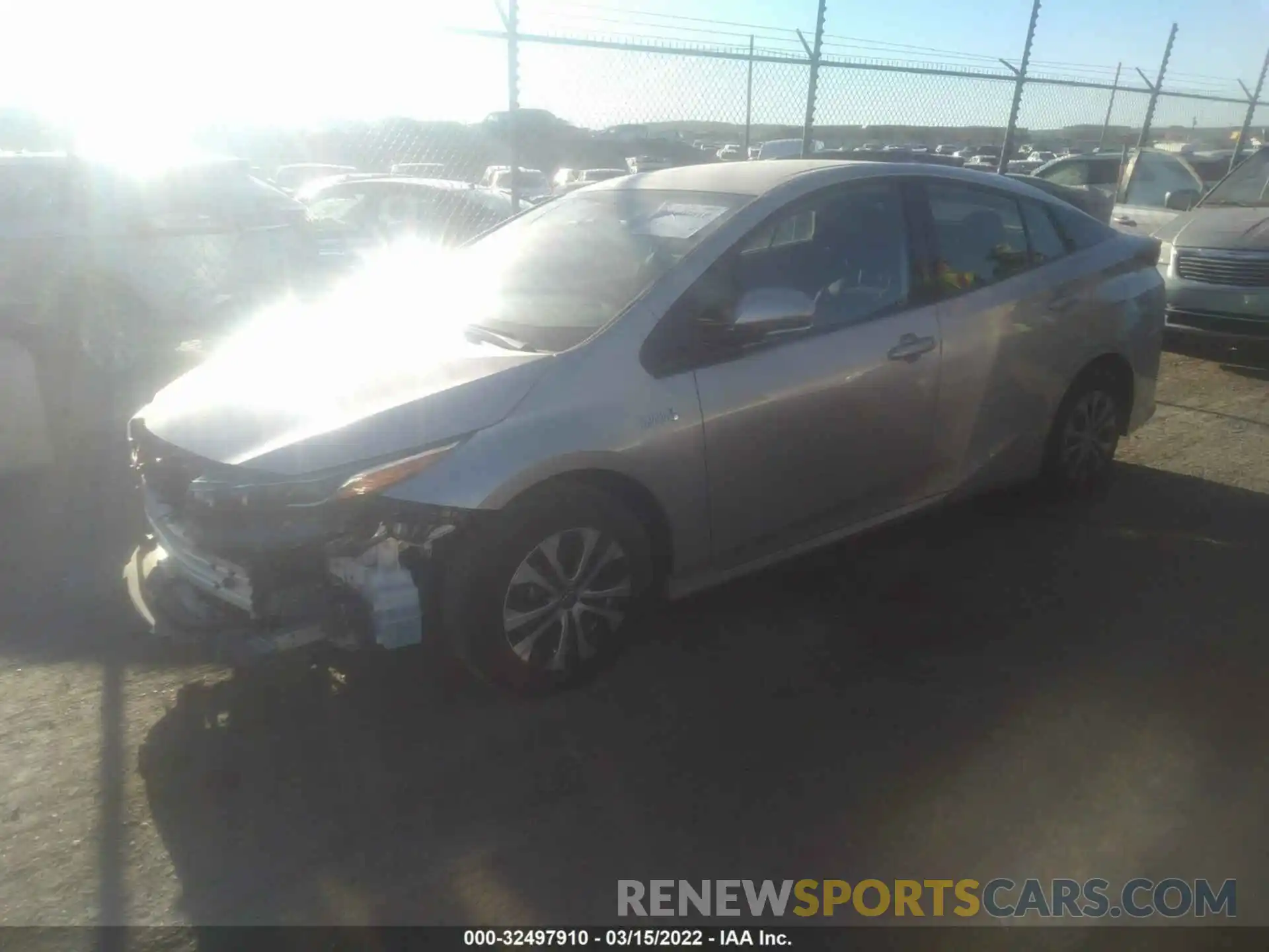 2 Photograph of a damaged car JTDKARFP4L3144815 TOYOTA PRIUS PRIME 2020