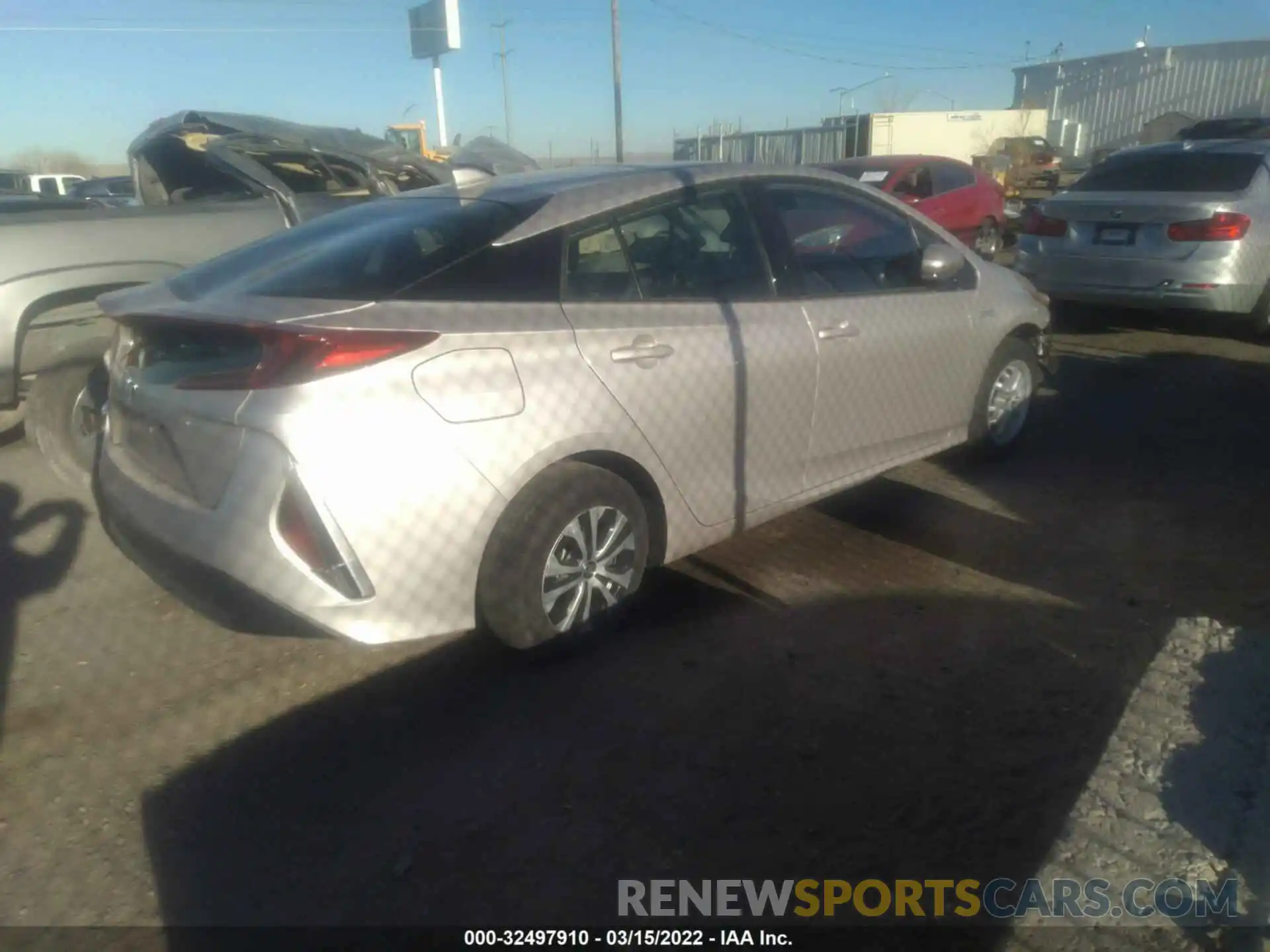 4 Photograph of a damaged car JTDKARFP4L3144815 TOYOTA PRIUS PRIME 2020