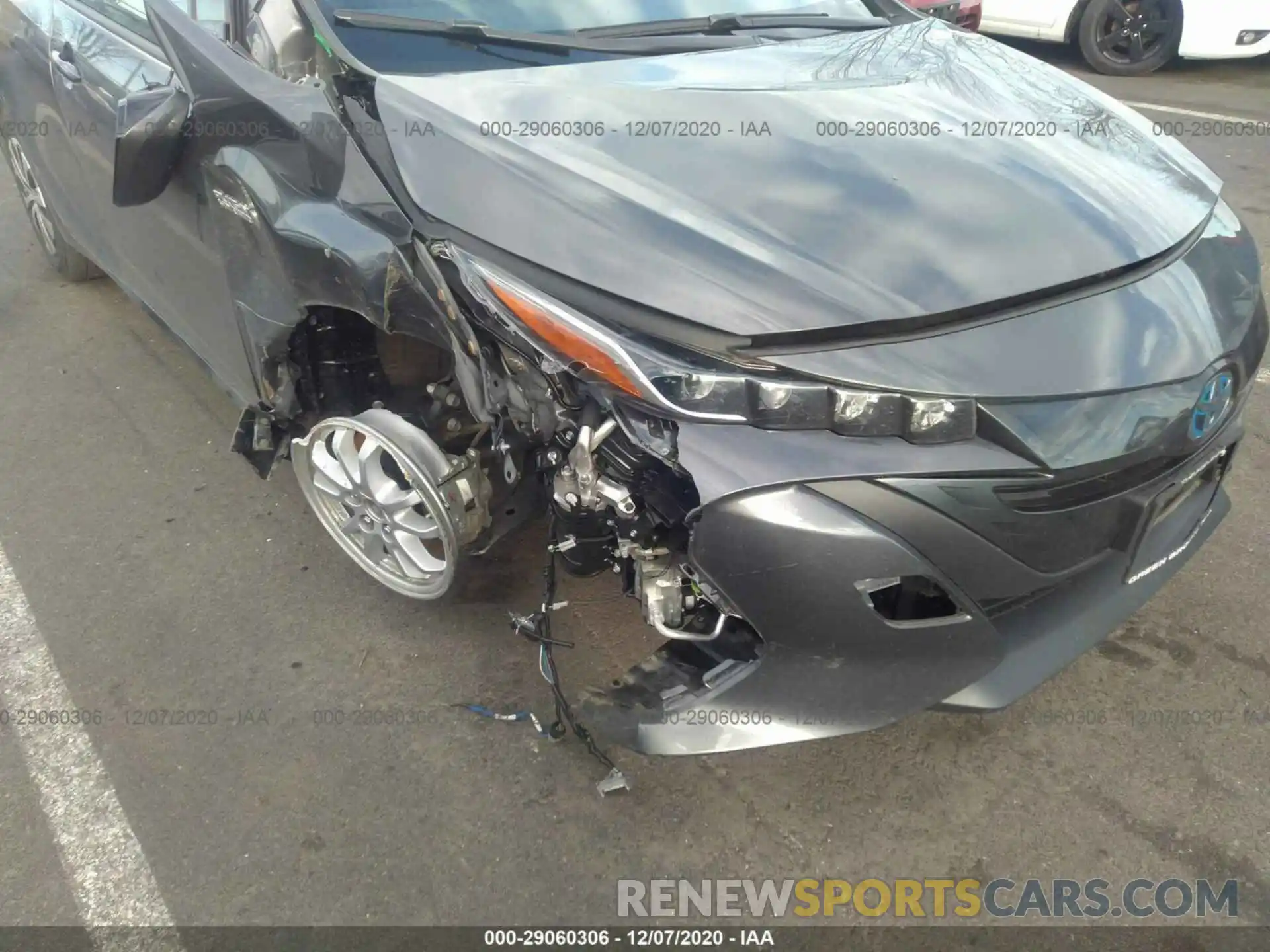 6 Photograph of a damaged car JTDKARFP4L3145723 TOYOTA PRIUS PRIME 2020