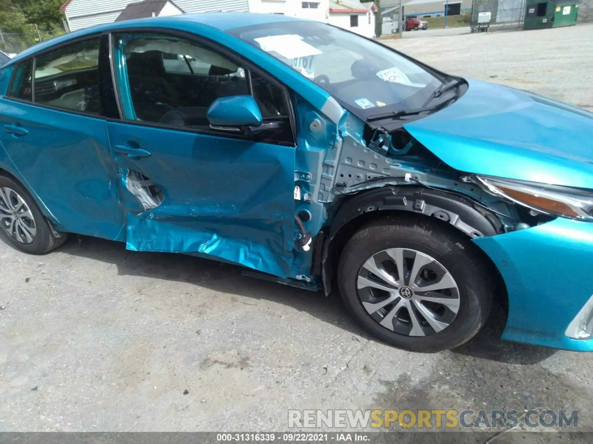 6 Photograph of a damaged car JTDKARFP4L3160738 TOYOTA PRIUS PRIME 2020