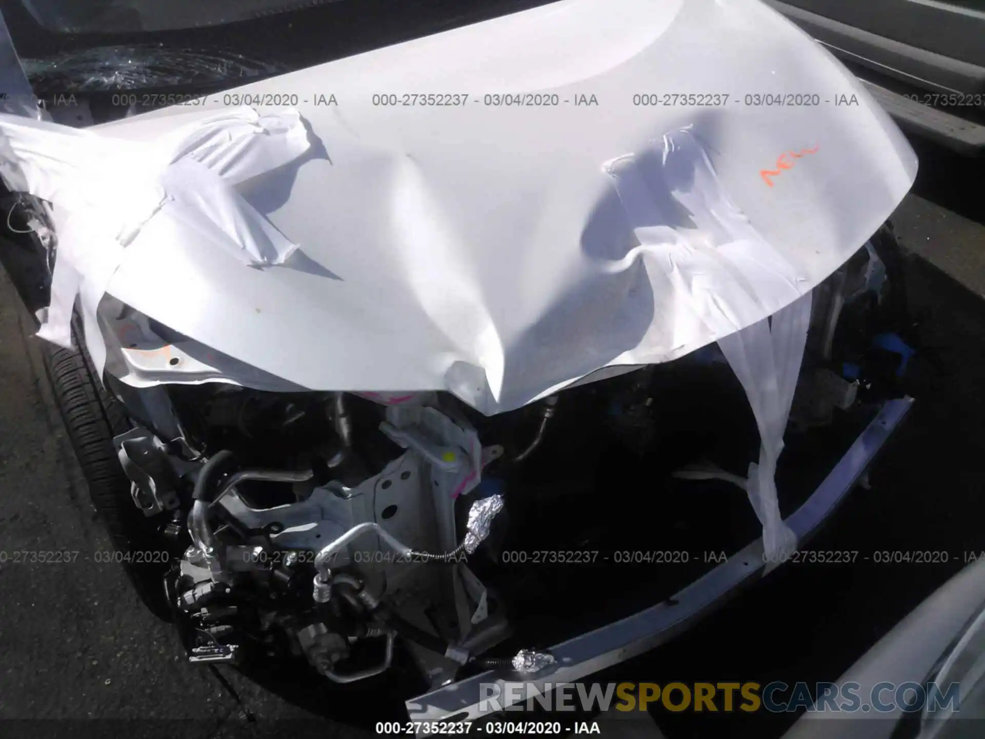 6 Фотография поврежденного автомобиля JTDKARFP5L3131295 TOYOTA PRIUS PRIME 2020