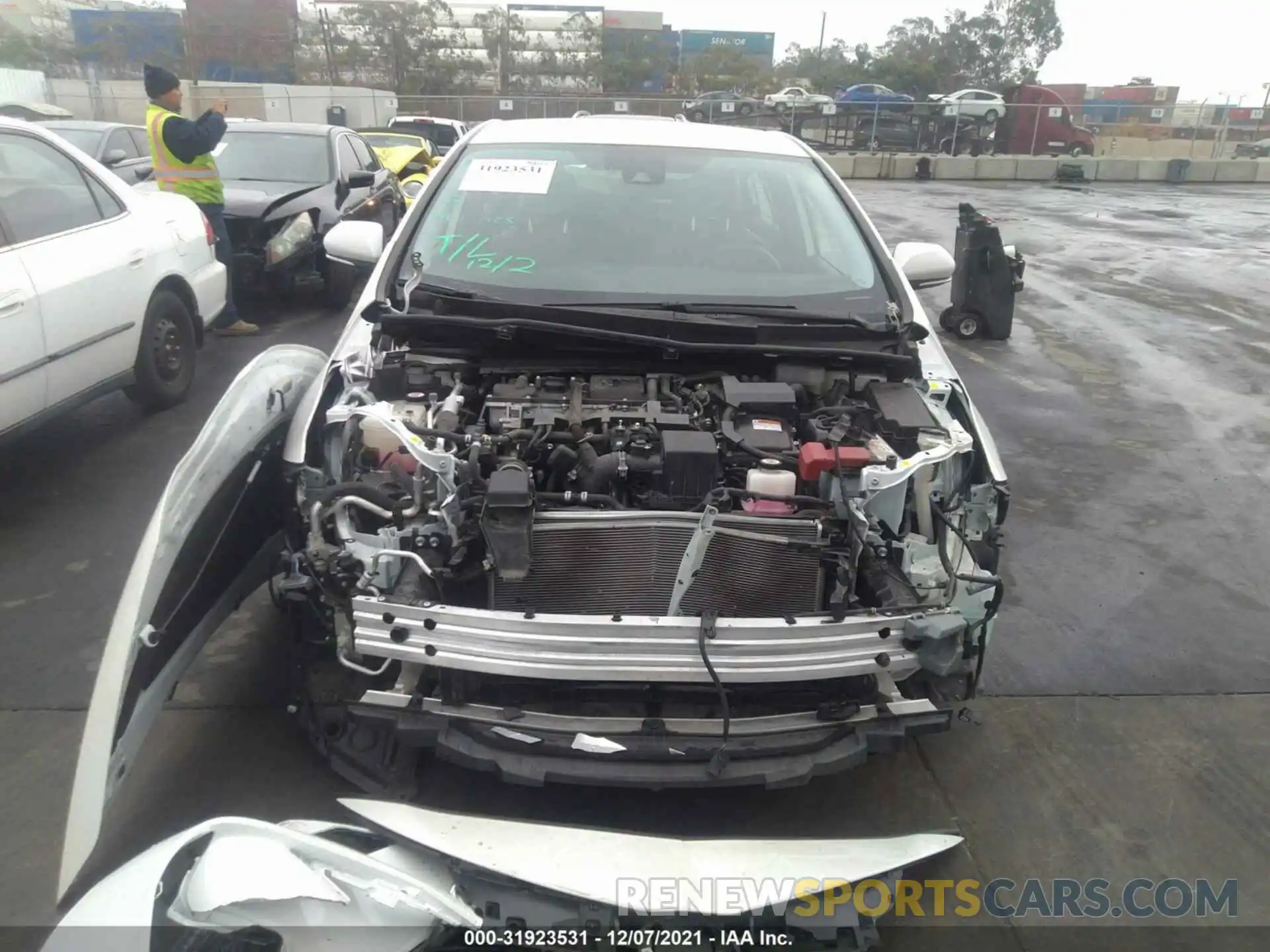 6 Photograph of a damaged car JTDKARFP5L3134777 TOYOTA PRIUS PRIME 2020