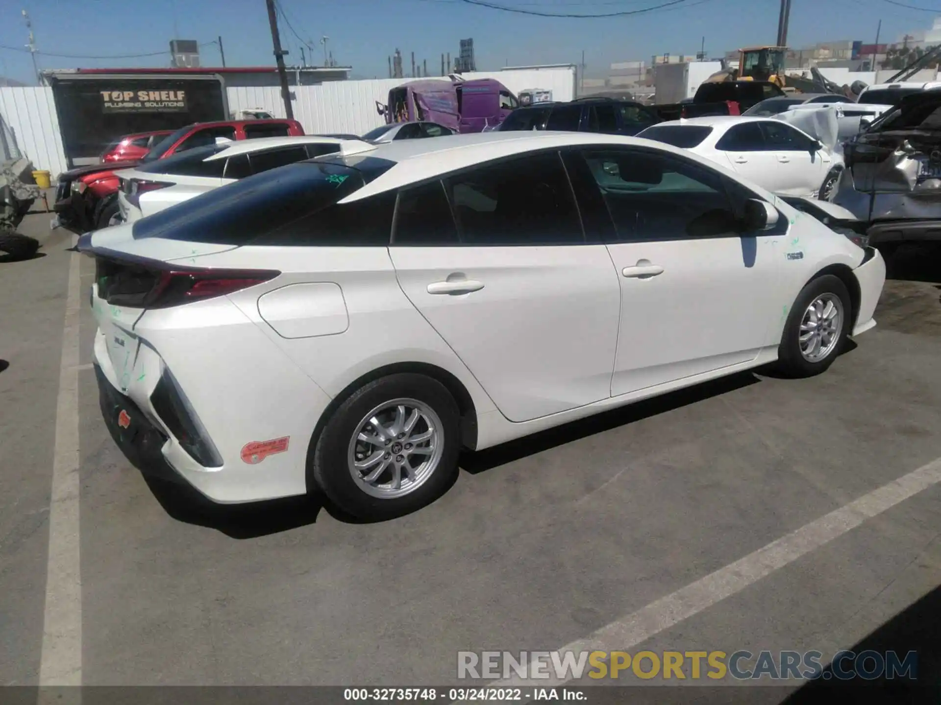 4 Photograph of a damaged car JTDKARFP5L3141194 TOYOTA PRIUS PRIME 2020