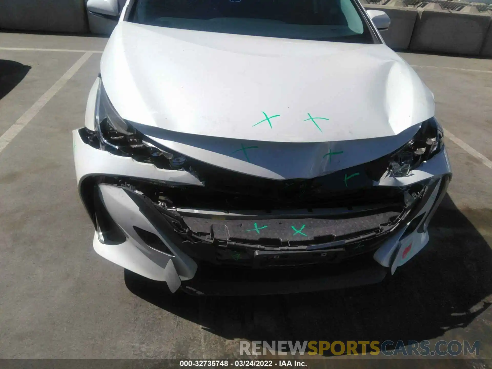 6 Photograph of a damaged car JTDKARFP5L3141194 TOYOTA PRIUS PRIME 2020