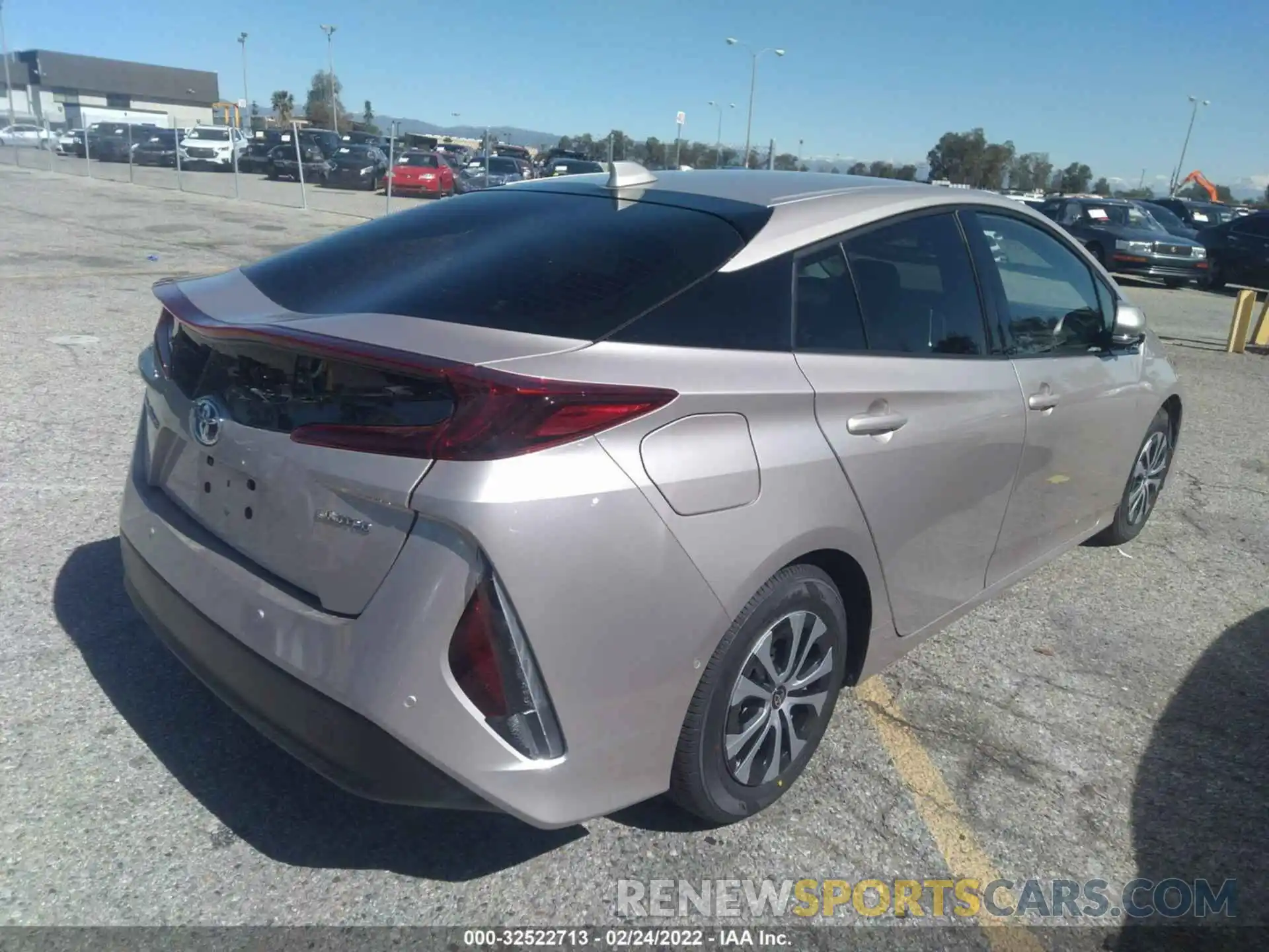 4 Photograph of a damaged car JTDKARFP5L3145908 TOYOTA PRIUS PRIME 2020