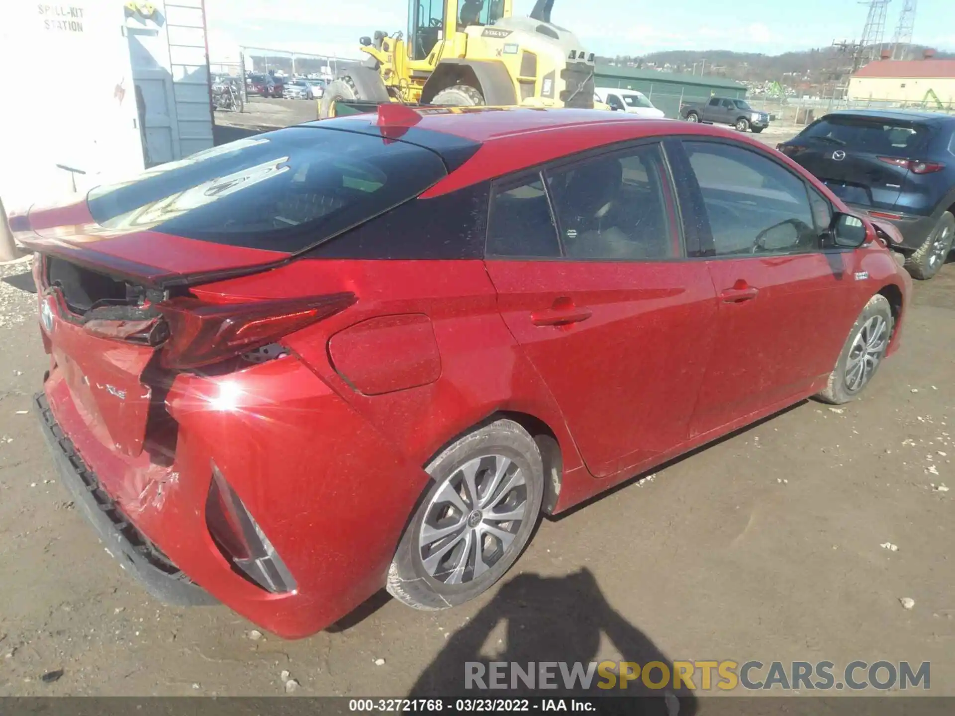 4 Photograph of a damaged car JTDKARFP5L3148159 TOYOTA PRIUS PRIME 2020