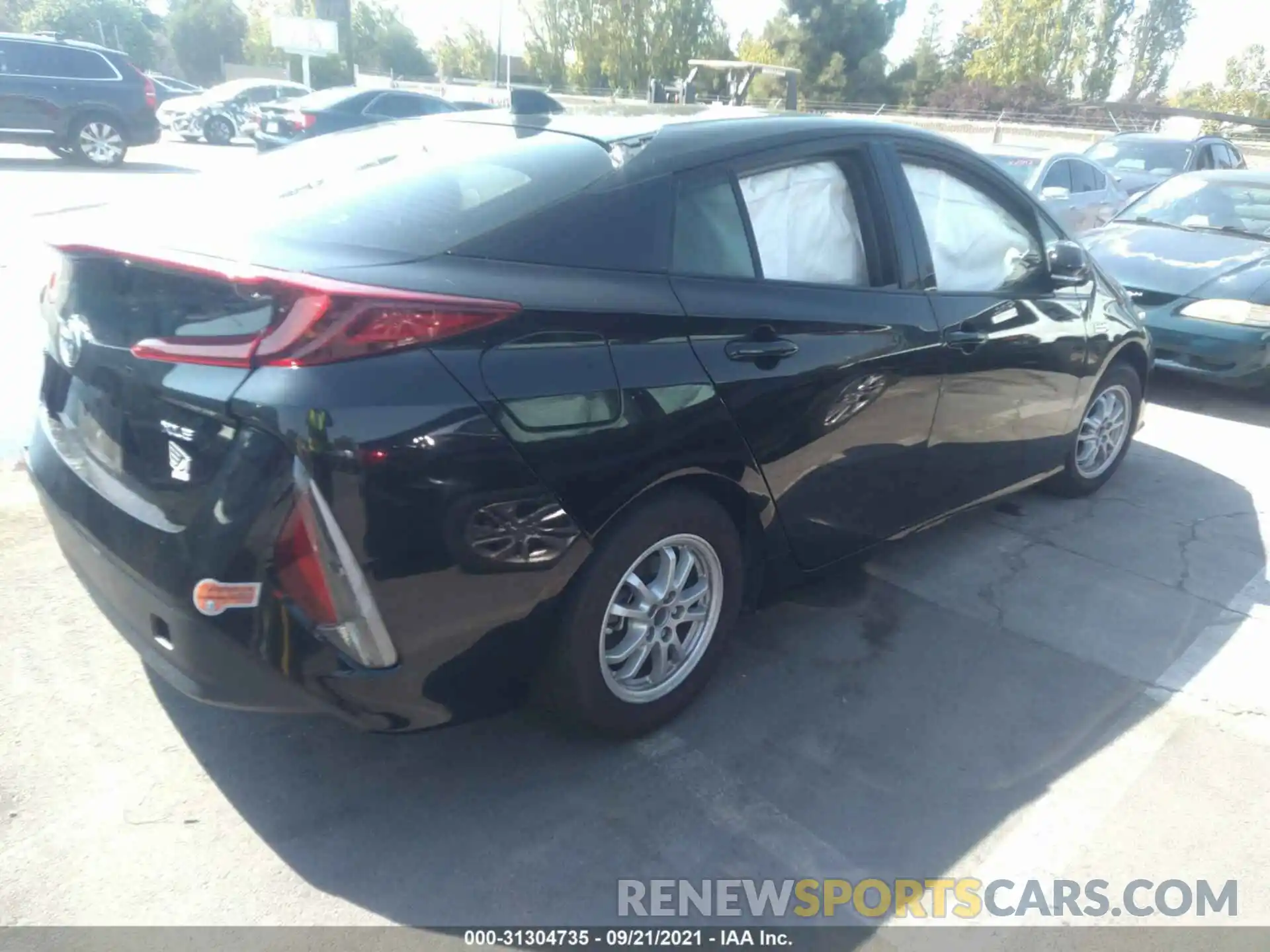 4 Photograph of a damaged car JTDKARFP5L3152468 TOYOTA PRIUS PRIME 2020