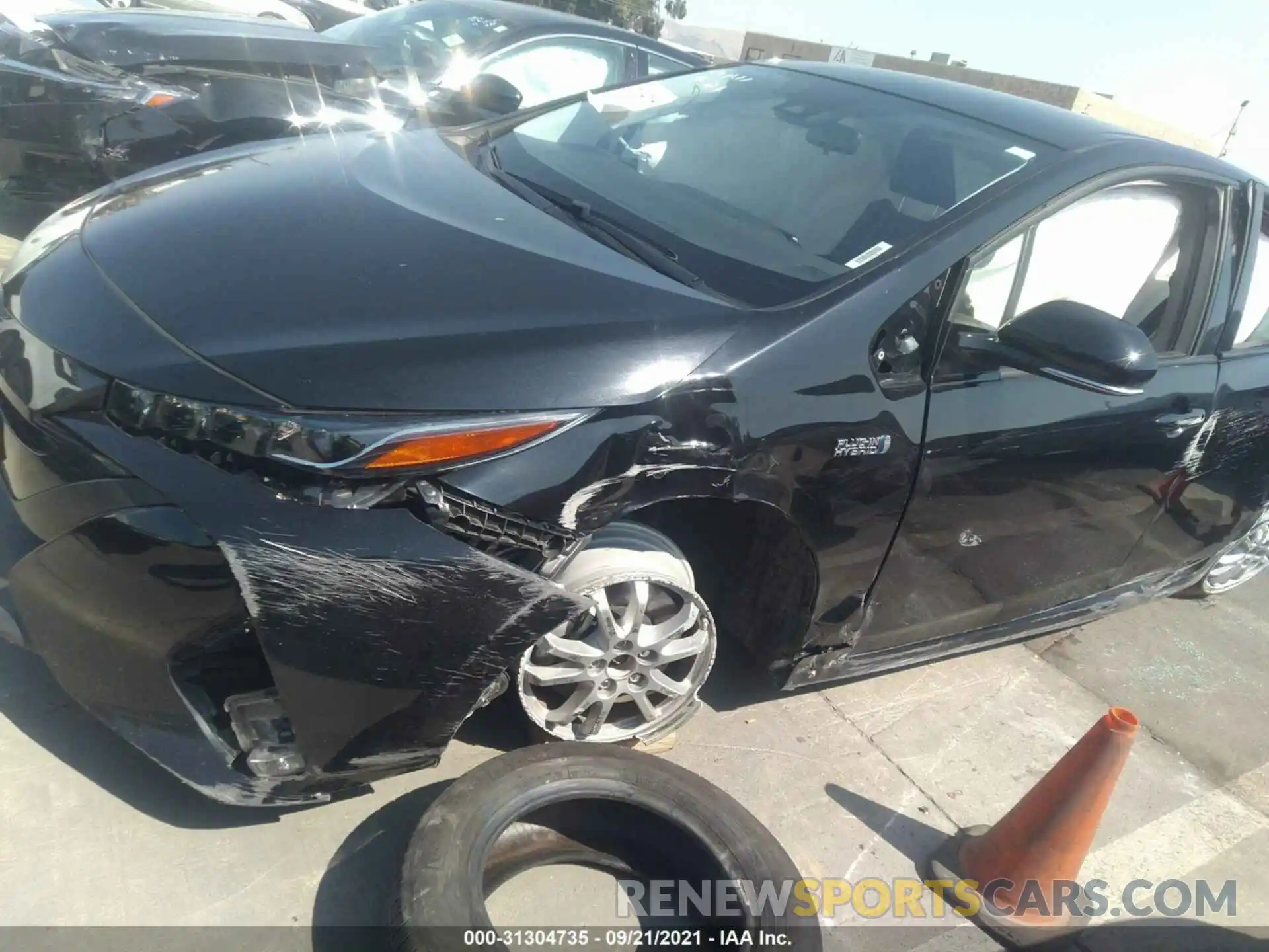 6 Photograph of a damaged car JTDKARFP5L3152468 TOYOTA PRIUS PRIME 2020