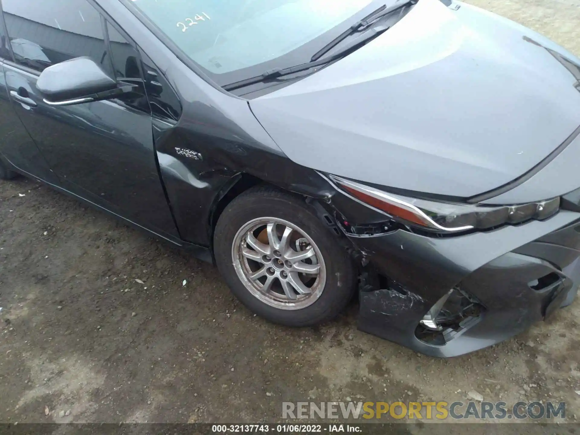 6 Photograph of a damaged car JTDKARFP5L3162241 TOYOTA PRIUS PRIME 2020