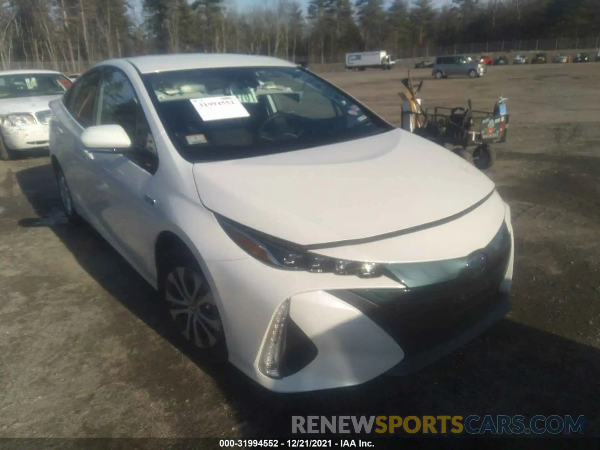 1 Photograph of a damaged car JTDKARFP6L3124341 TOYOTA PRIUS PRIME 2020