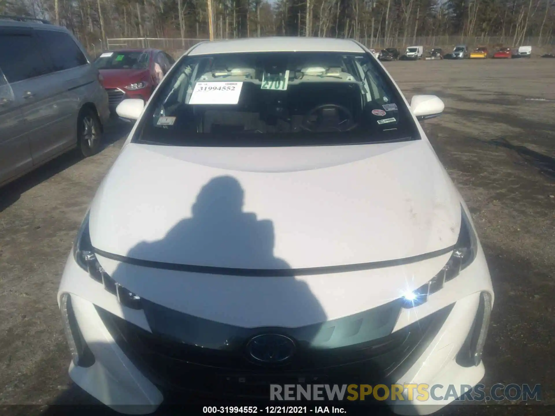 6 Photograph of a damaged car JTDKARFP6L3124341 TOYOTA PRIUS PRIME 2020