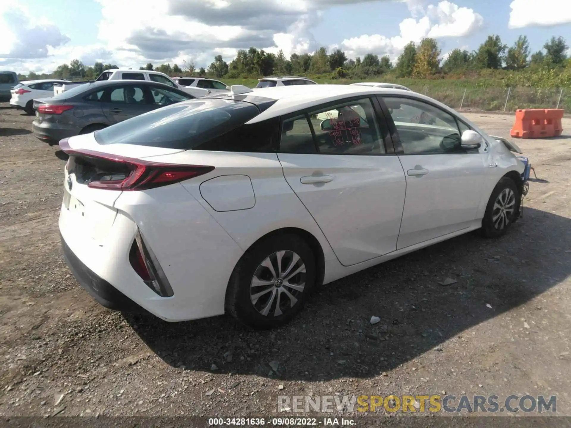 4 Photograph of a damaged car JTDKARFP6L3144041 TOYOTA PRIUS PRIME 2020