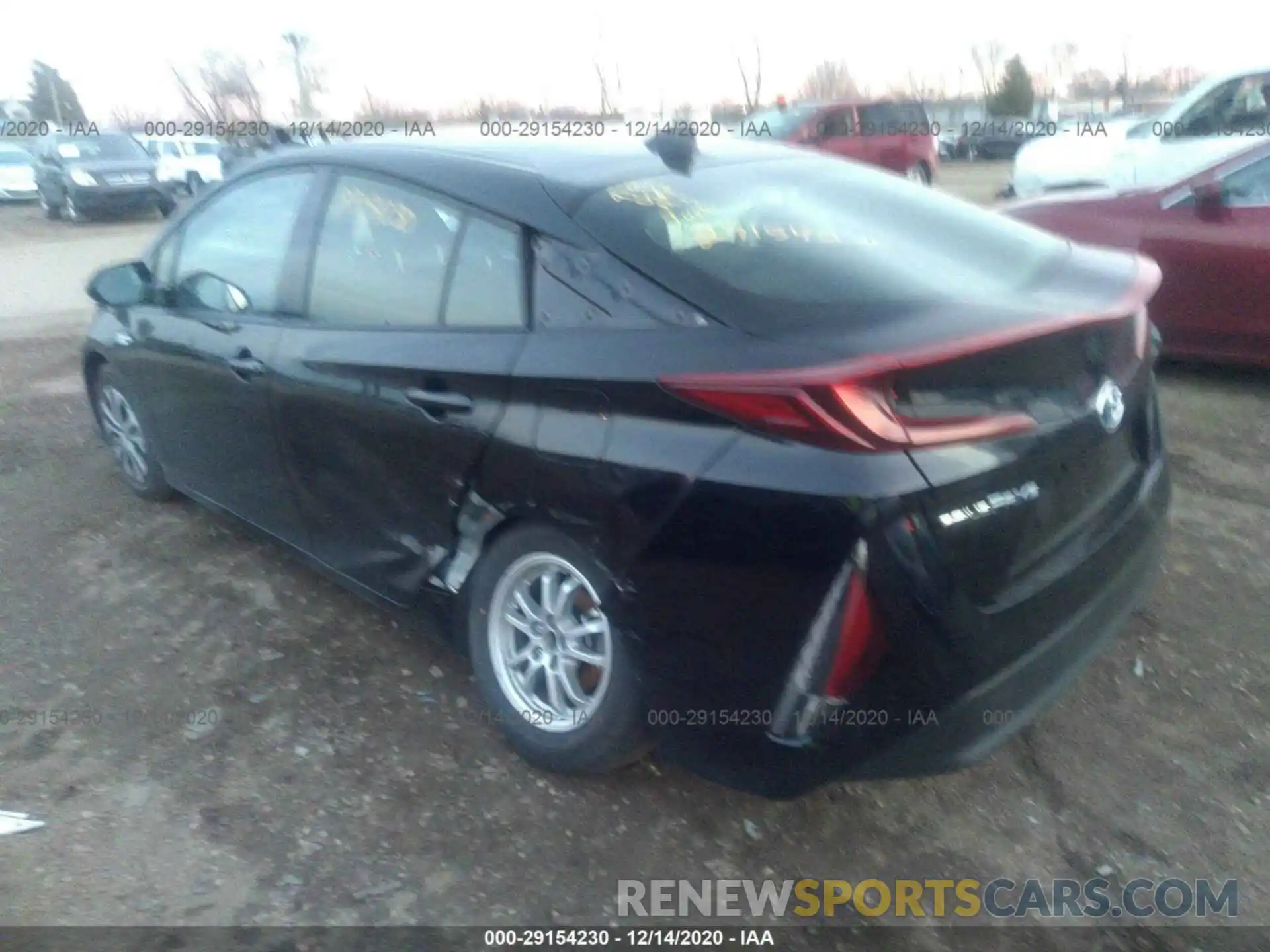 3 Photograph of a damaged car JTDKARFP6L3147909 TOYOTA PRIUS PRIME 2020