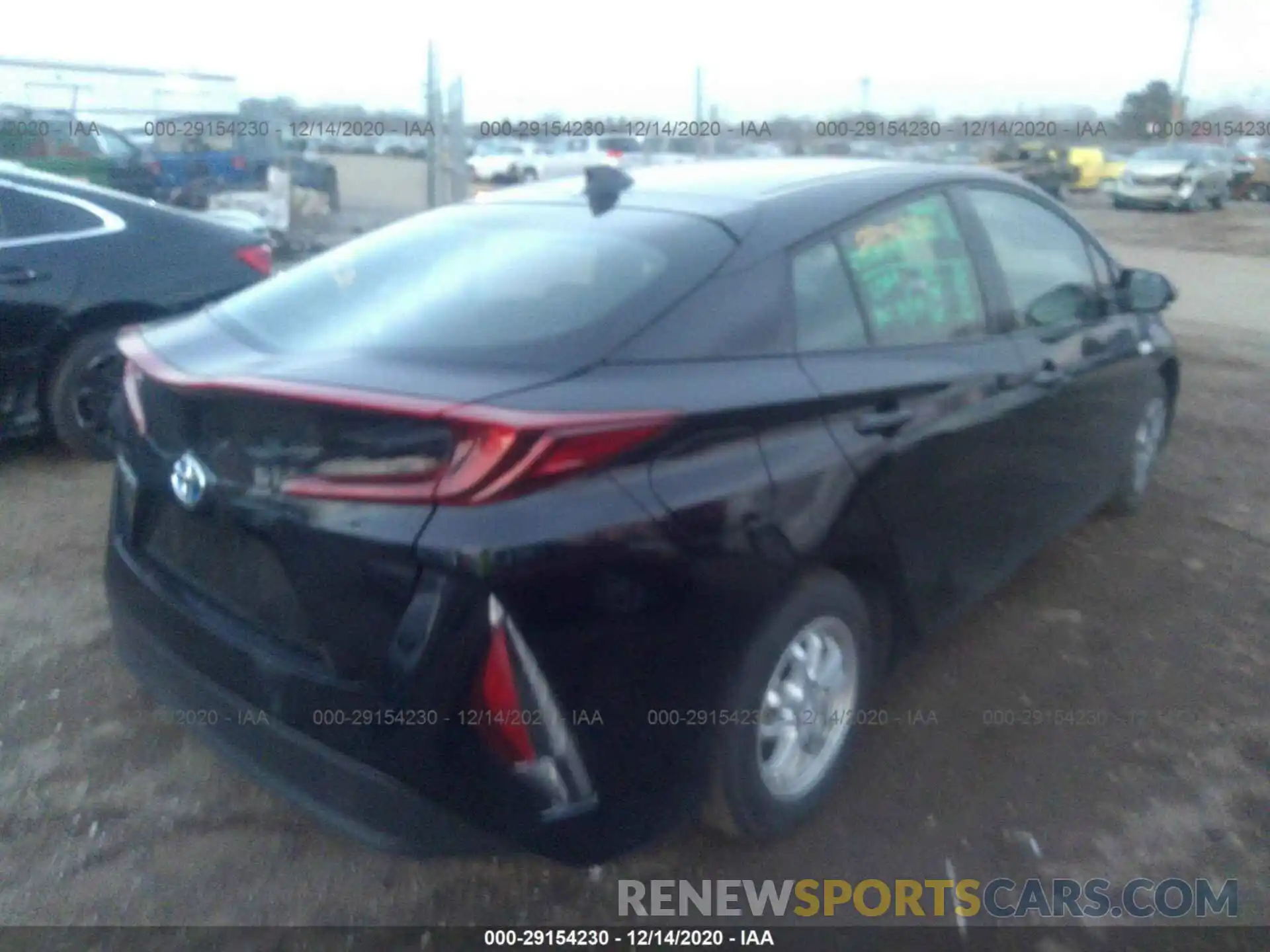 4 Photograph of a damaged car JTDKARFP6L3147909 TOYOTA PRIUS PRIME 2020