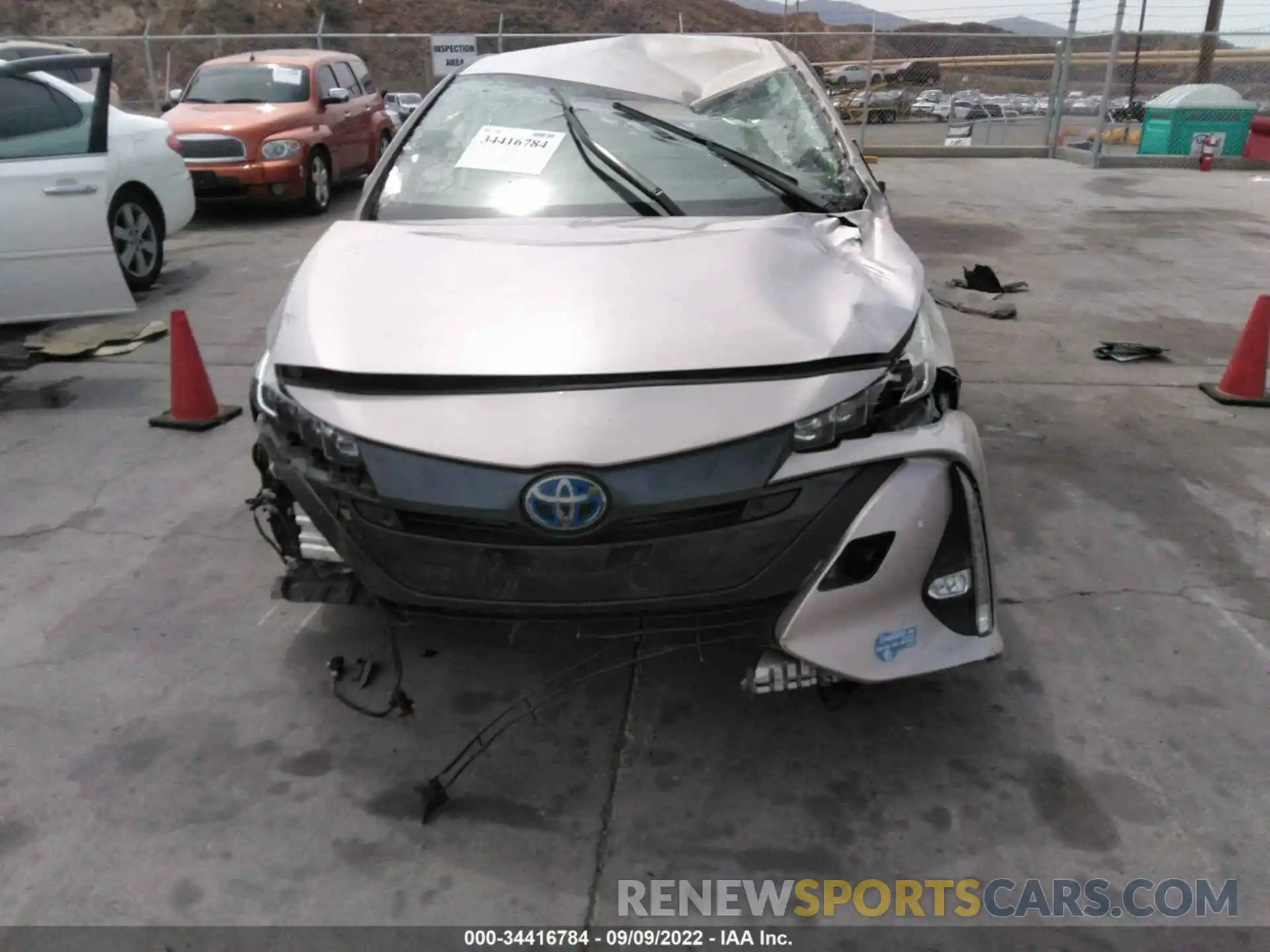 6 Photograph of a damaged car JTDKARFP6L3154942 TOYOTA PRIUS PRIME 2020