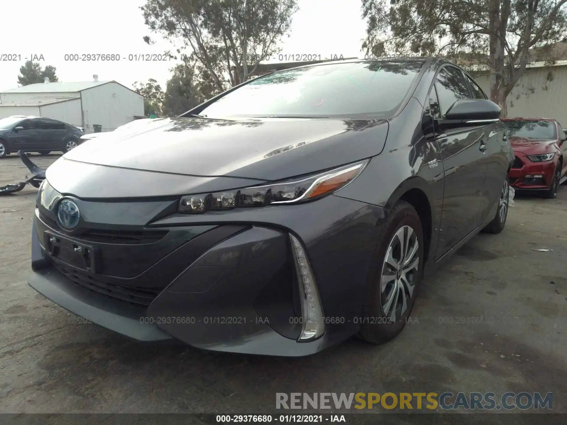 2 Photograph of a damaged car JTDKARFP6L3155251 TOYOTA PRIUS PRIME 2020