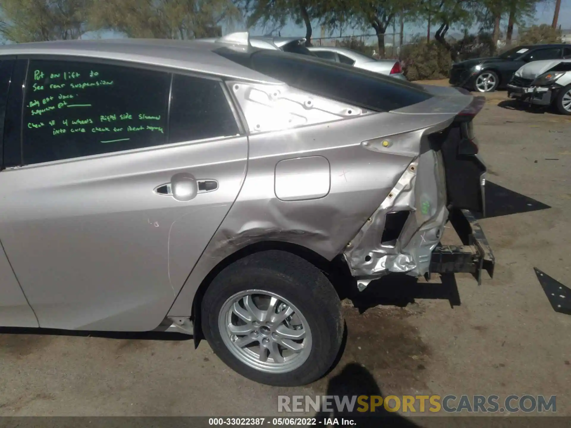 6 Photograph of a damaged car JTDKARFP6L3157890 TOYOTA PRIUS PRIME 2020