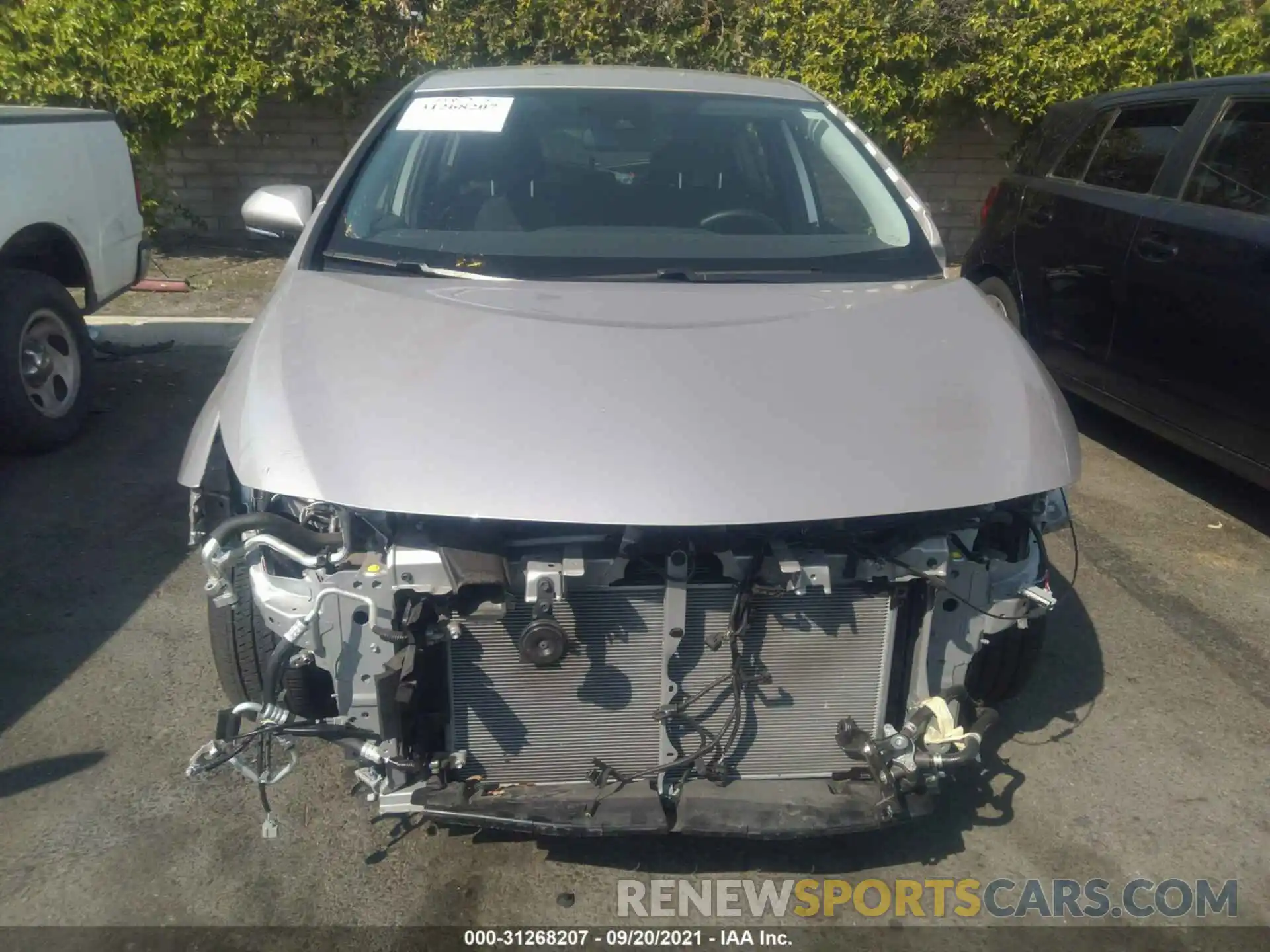 6 Photograph of a damaged car JTDKARFP6L3160160 TOYOTA PRIUS PRIME 2020