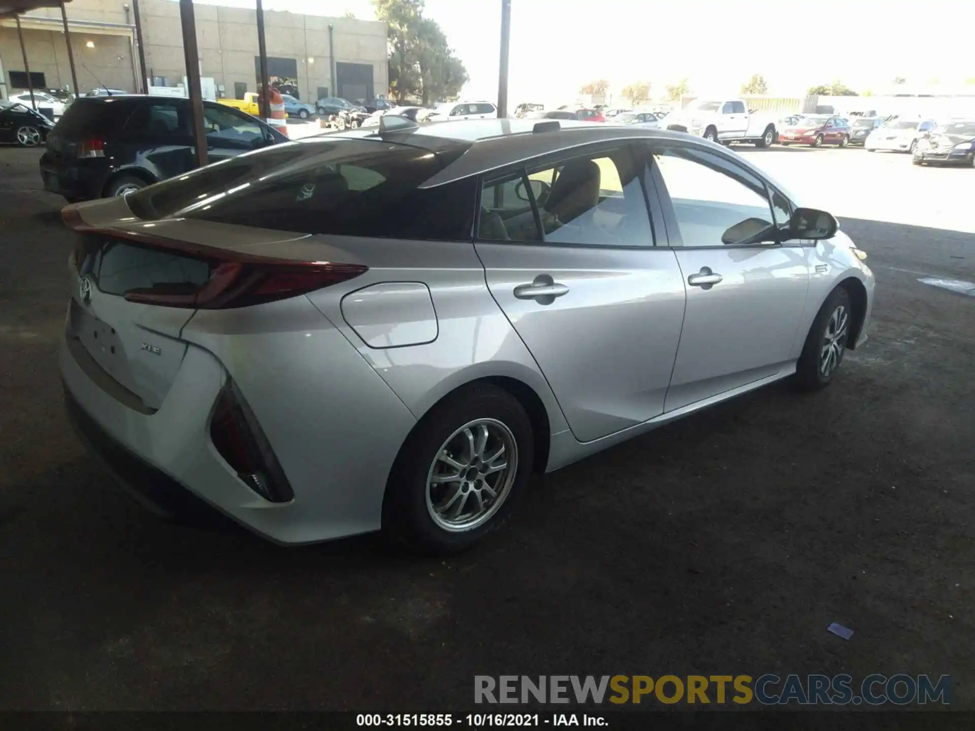 4 Photograph of a damaged car JTDKARFP6L3161325 TOYOTA PRIUS PRIME 2020