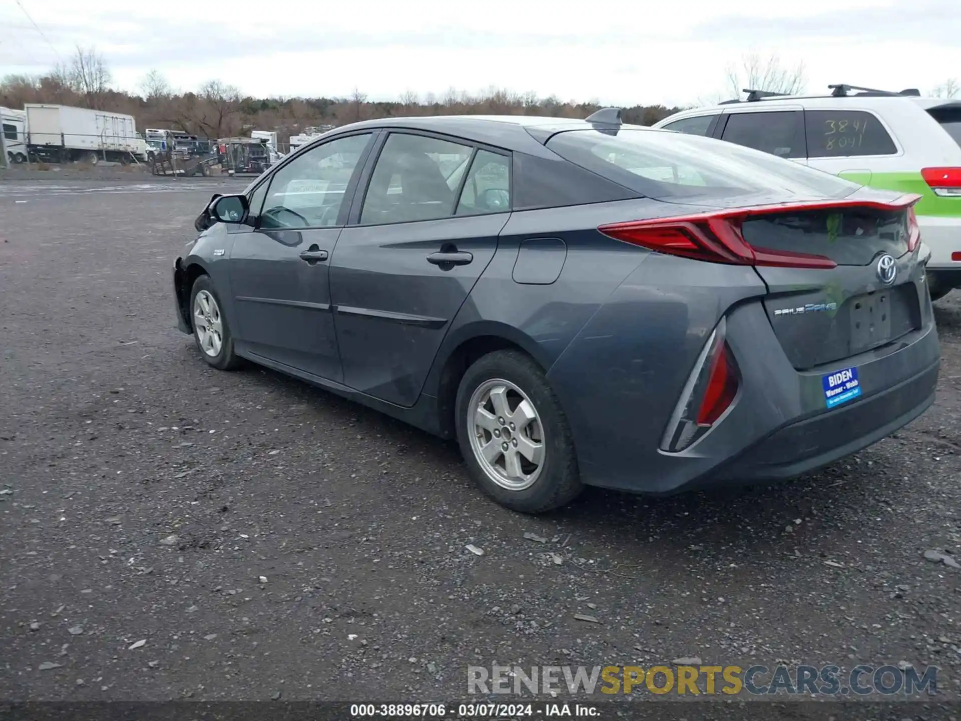 3 Photograph of a damaged car JTDKARFP7L3141178 TOYOTA PRIUS PRIME 2020