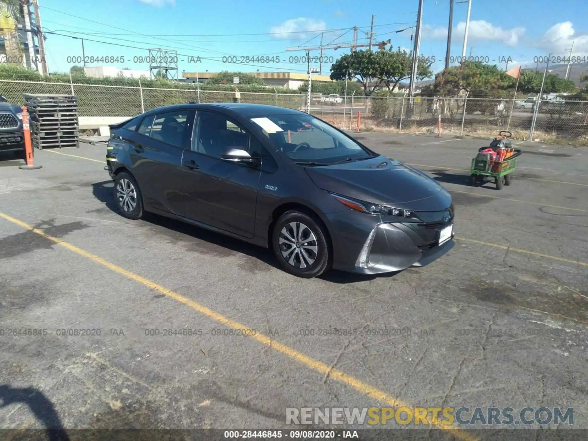 1 Photograph of a damaged car JTDKARFP7L3150236 TOYOTA PRIUS PRIME 2020