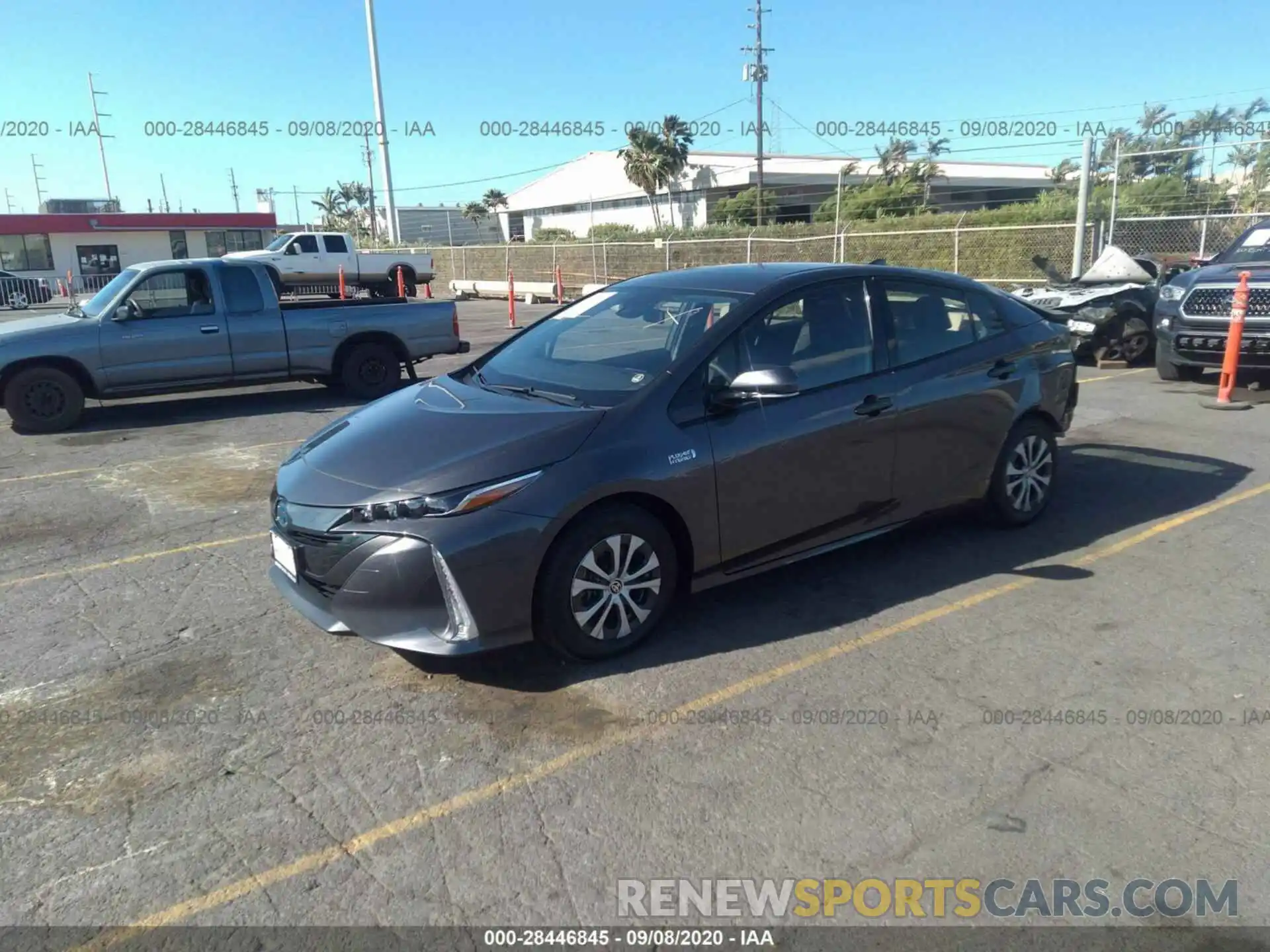 2 Photograph of a damaged car JTDKARFP7L3150236 TOYOTA PRIUS PRIME 2020