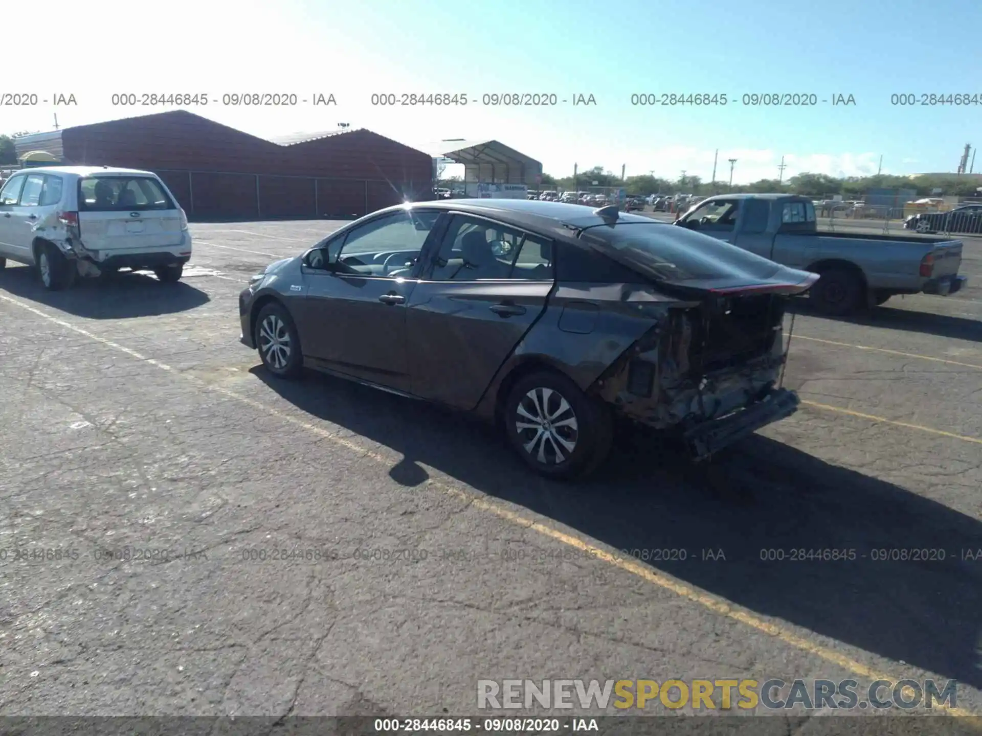 3 Photograph of a damaged car JTDKARFP7L3150236 TOYOTA PRIUS PRIME 2020