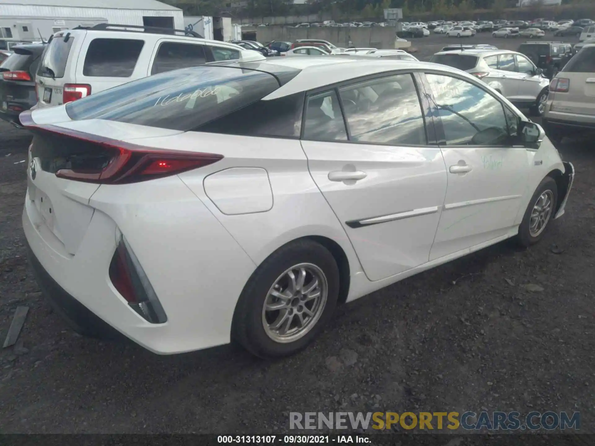 4 Photograph of a damaged car JTDKARFP7L3152536 TOYOTA PRIUS PRIME 2020