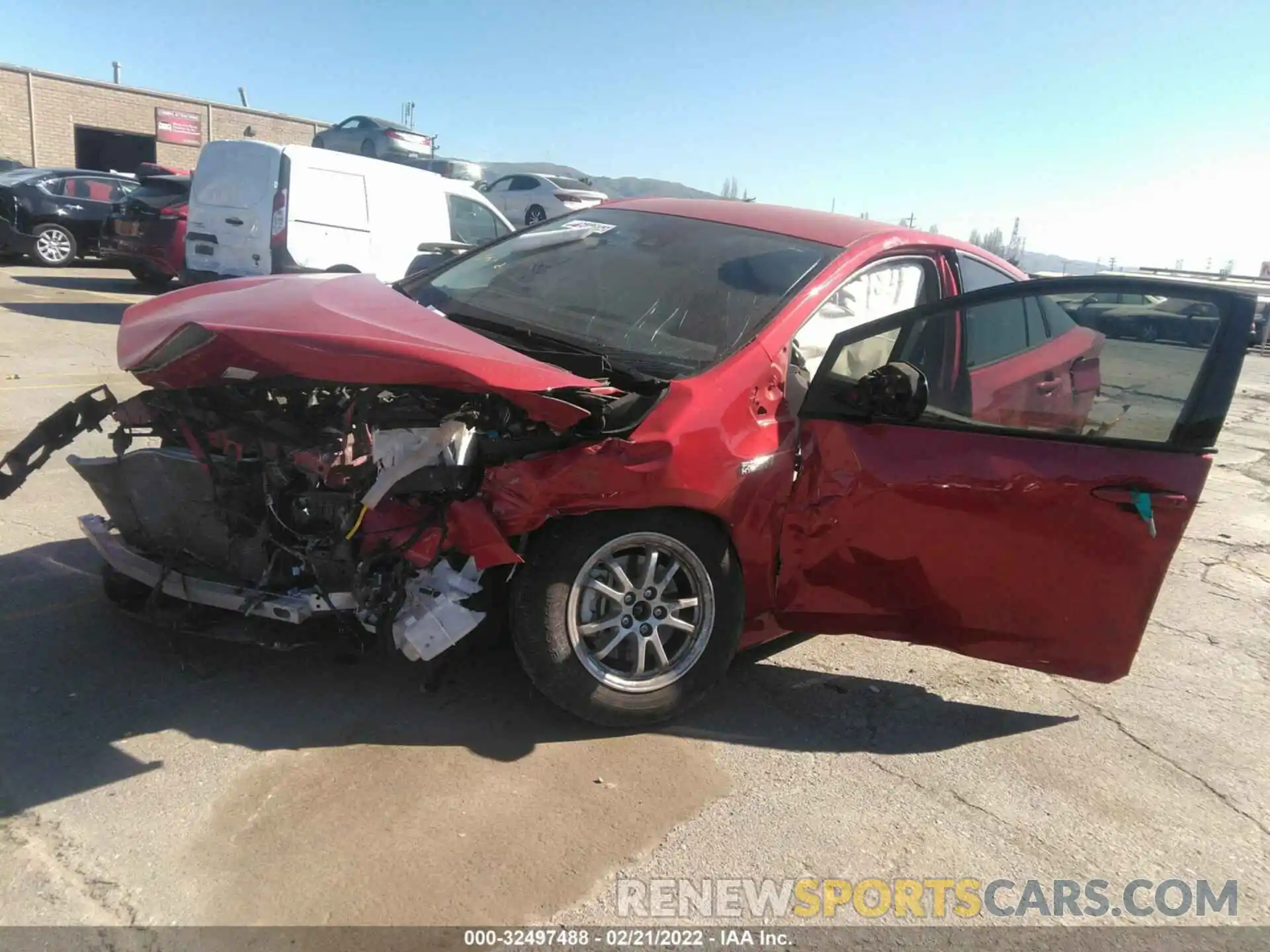 2 Photograph of a damaged car JTDKARFP7L3158434 TOYOTA PRIUS PRIME 2020