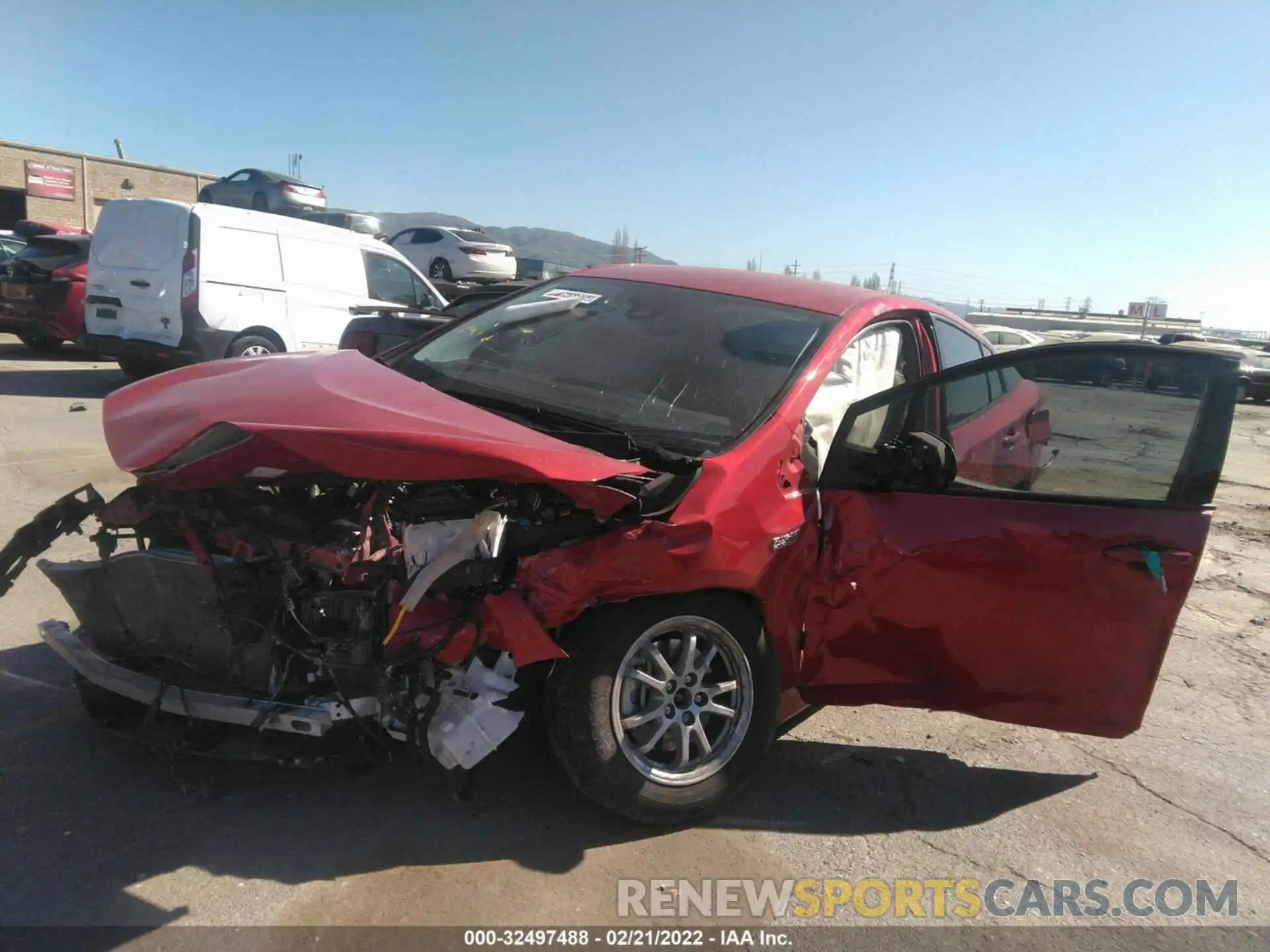 6 Photograph of a damaged car JTDKARFP7L3158434 TOYOTA PRIUS PRIME 2020