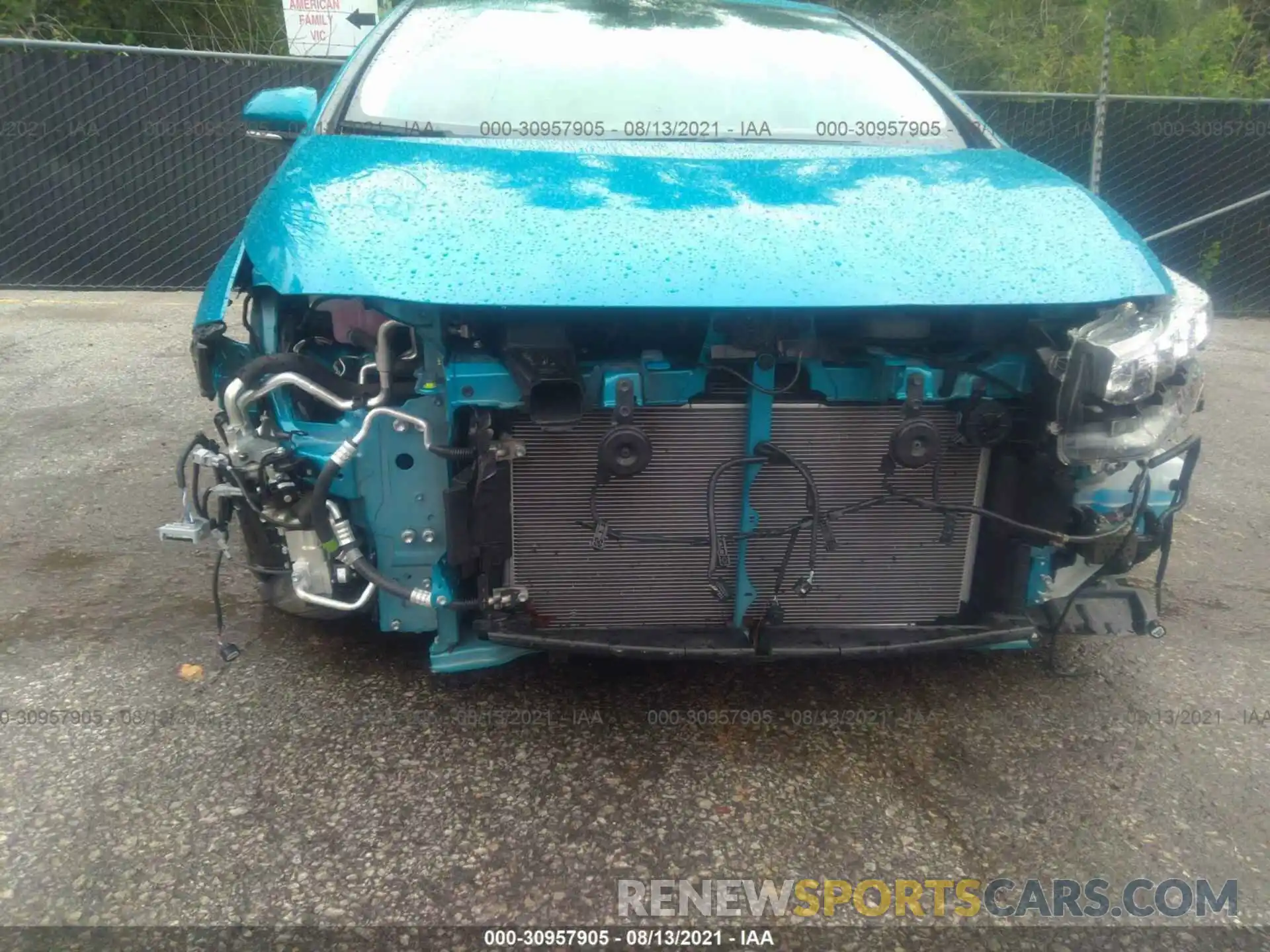 6 Photograph of a damaged car JTDKARFP7L3159714 TOYOTA PRIUS PRIME 2020