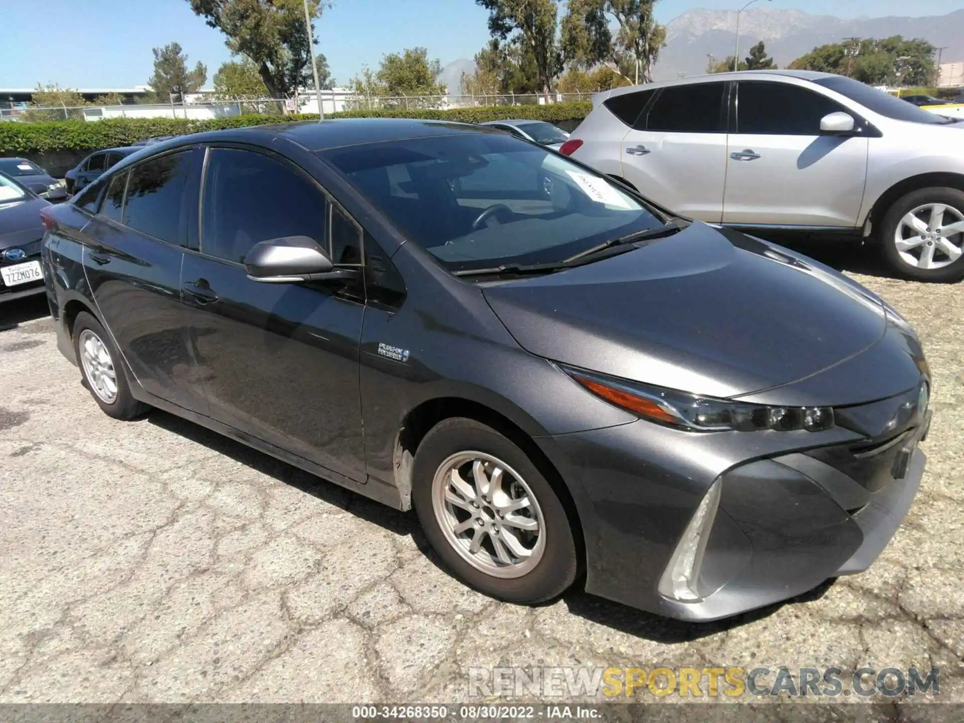 1 Photograph of a damaged car JTDKARFP8L3135910 TOYOTA PRIUS PRIME 2020