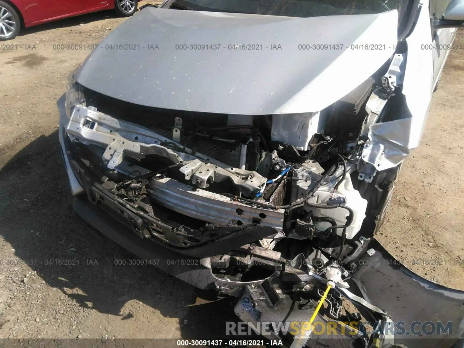 6 Photograph of a damaged car JTDKARFP8L3137401 TOYOTA PRIUS PRIME 2020