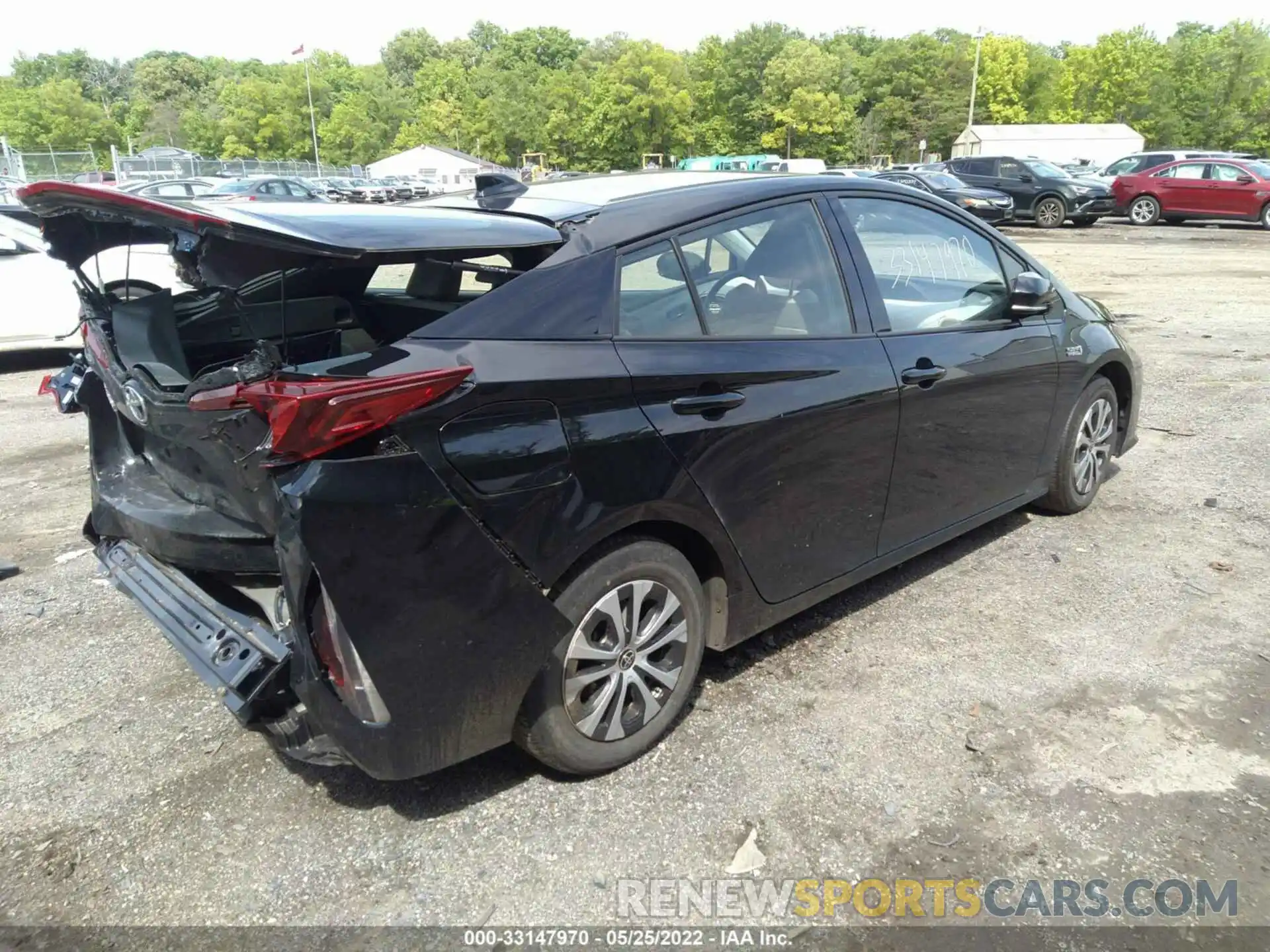 4 Photograph of a damaged car JTDKARFP8L3137642 TOYOTA PRIUS PRIME 2020