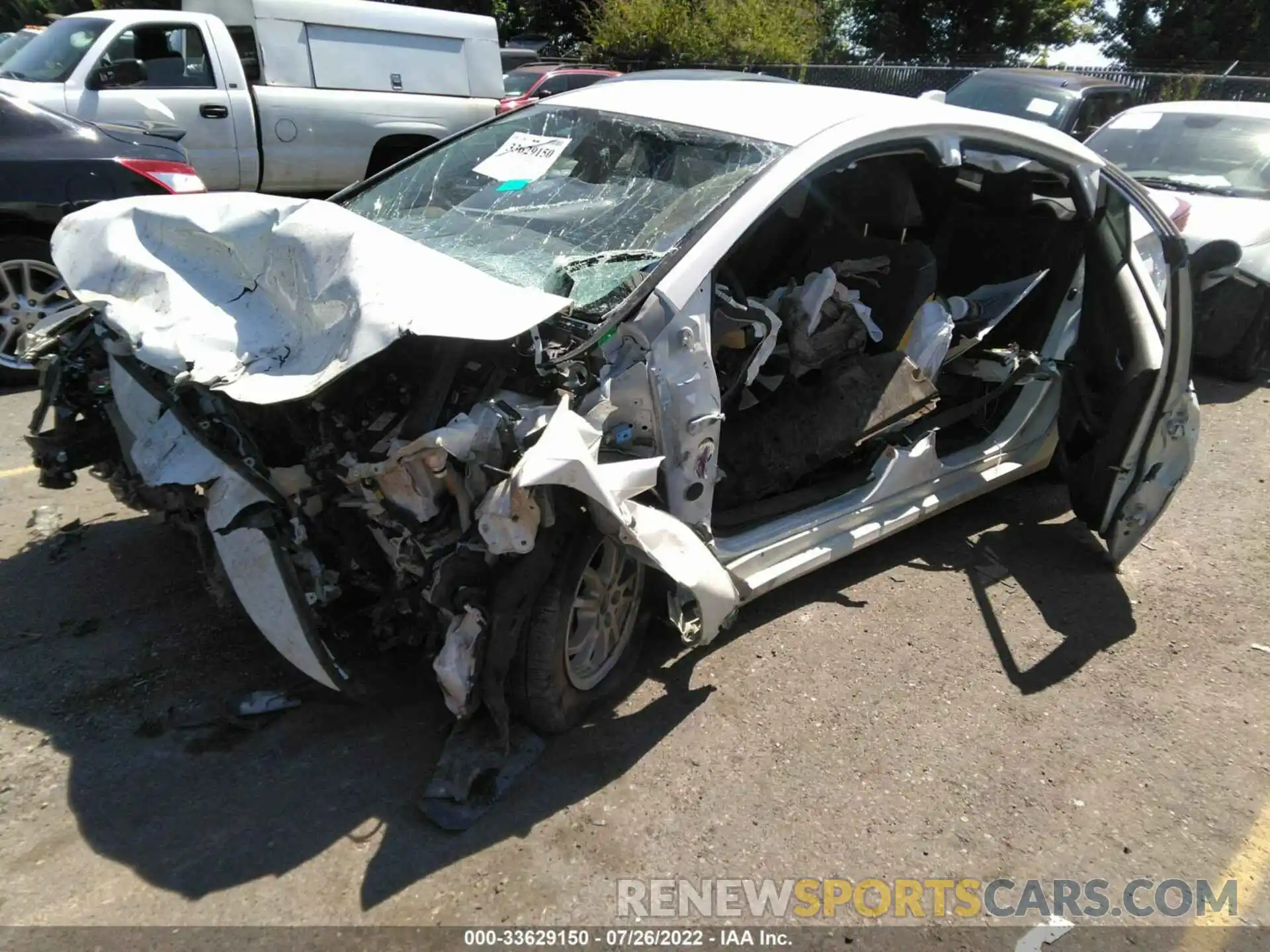 2 Photograph of a damaged car JTDKARFP8L3139438 TOYOTA PRIUS PRIME 2020