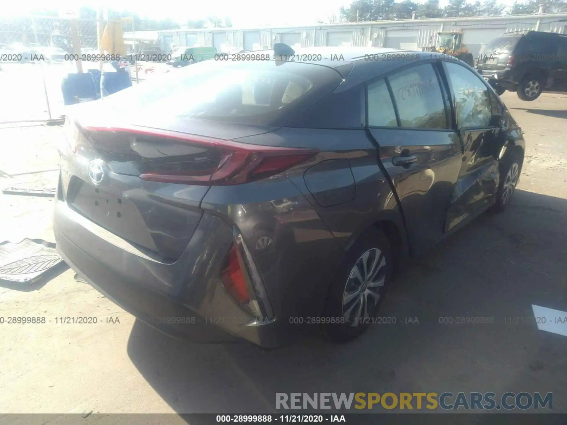 4 Photograph of a damaged car JTDKARFP8L3139603 TOYOTA PRIUS PRIME 2020