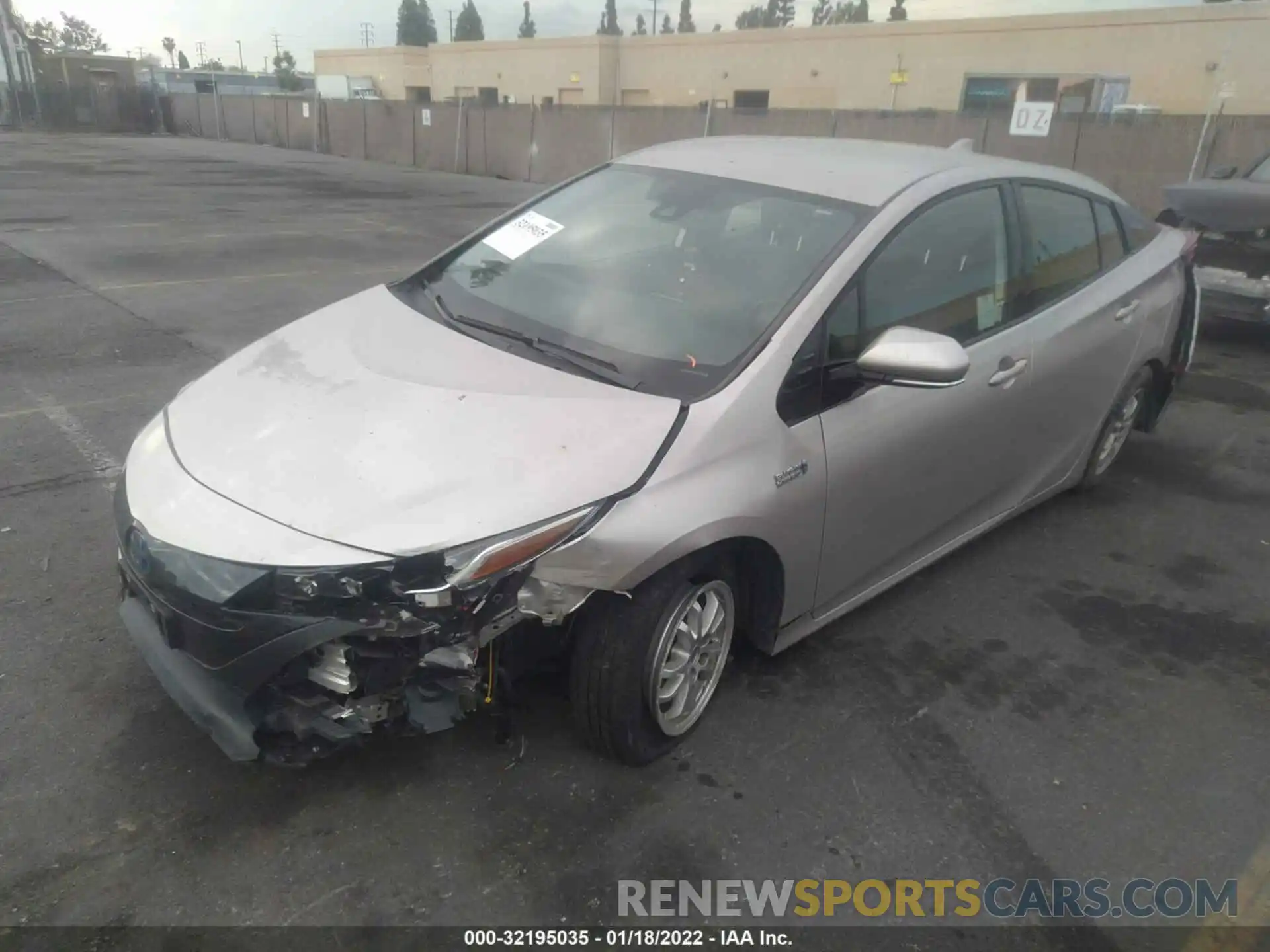 2 Photograph of a damaged car JTDKARFP8L3141240 TOYOTA PRIUS PRIME 2020