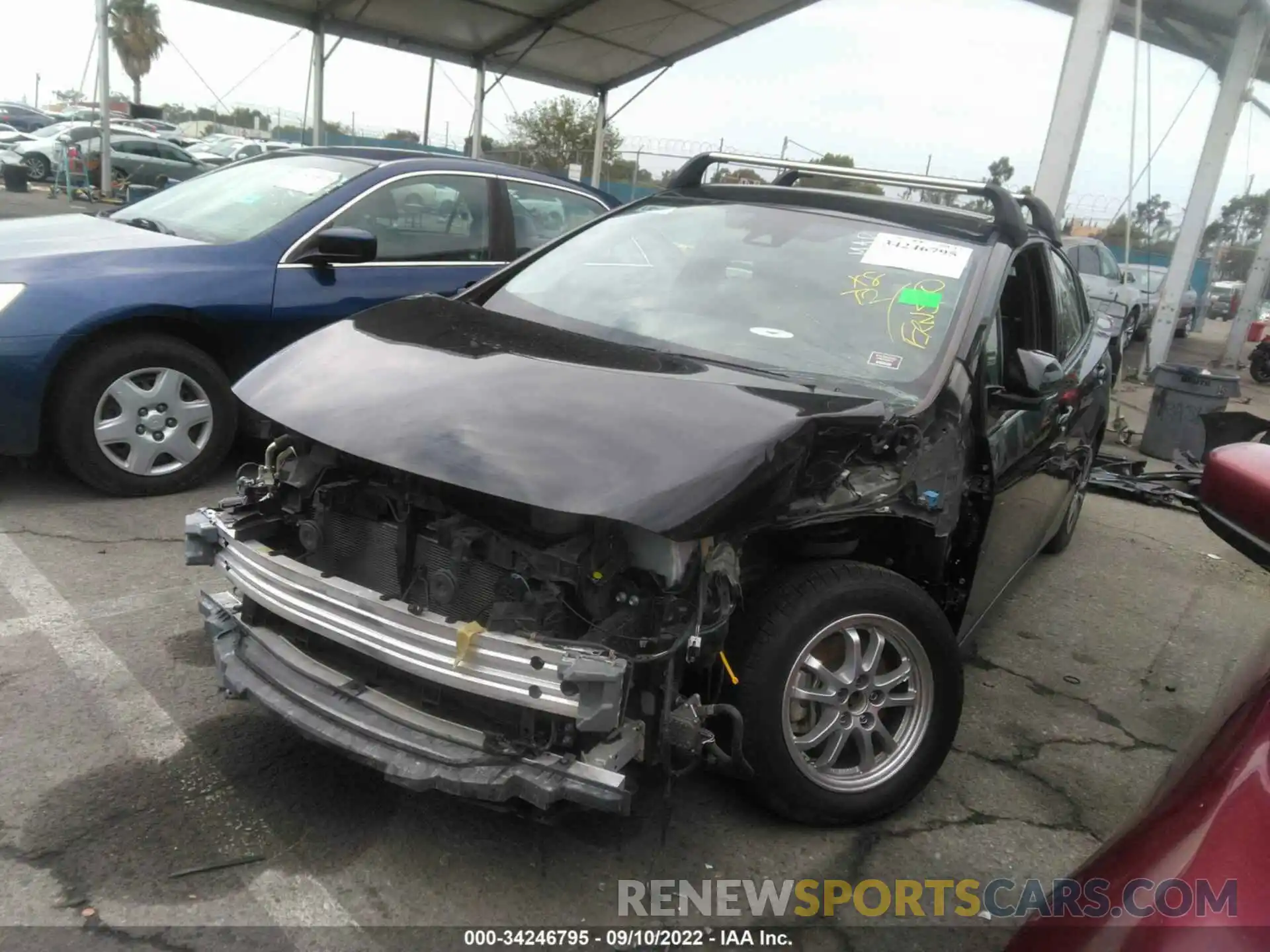 2 Photograph of a damaged car JTDKARFP8L3147040 TOYOTA PRIUS PRIME 2020