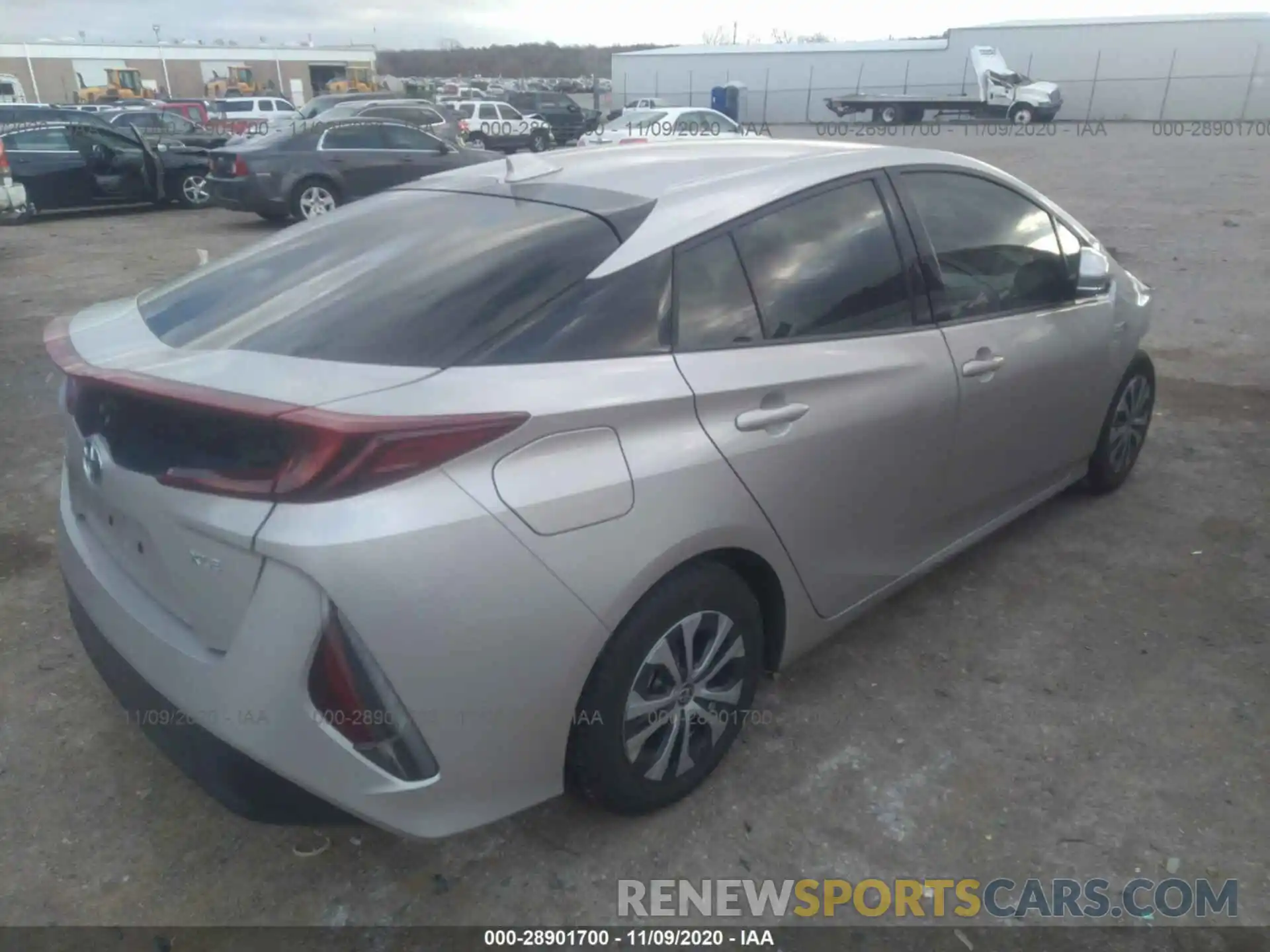 4 Photograph of a damaged car JTDKARFP8L3149953 TOYOTA PRIUS PRIME 2020