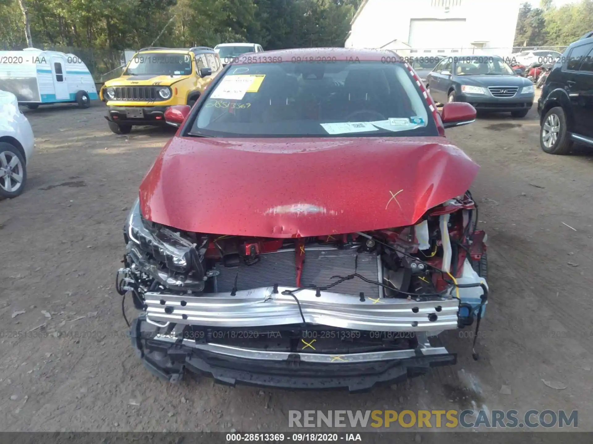 6 Photograph of a damaged car JTDKARFP8L3153579 TOYOTA PRIUS PRIME 2020