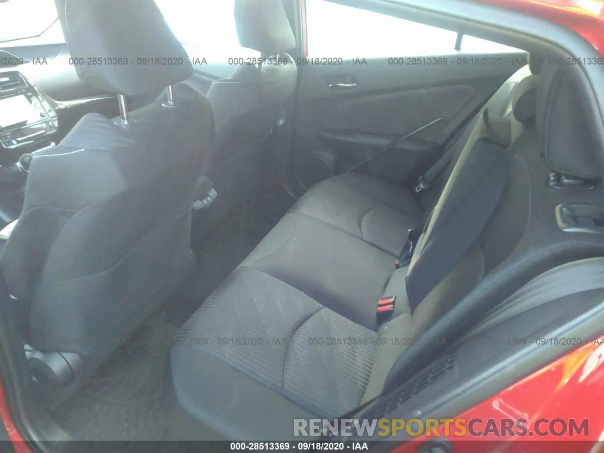 8 Photograph of a damaged car JTDKARFP8L3153579 TOYOTA PRIUS PRIME 2020