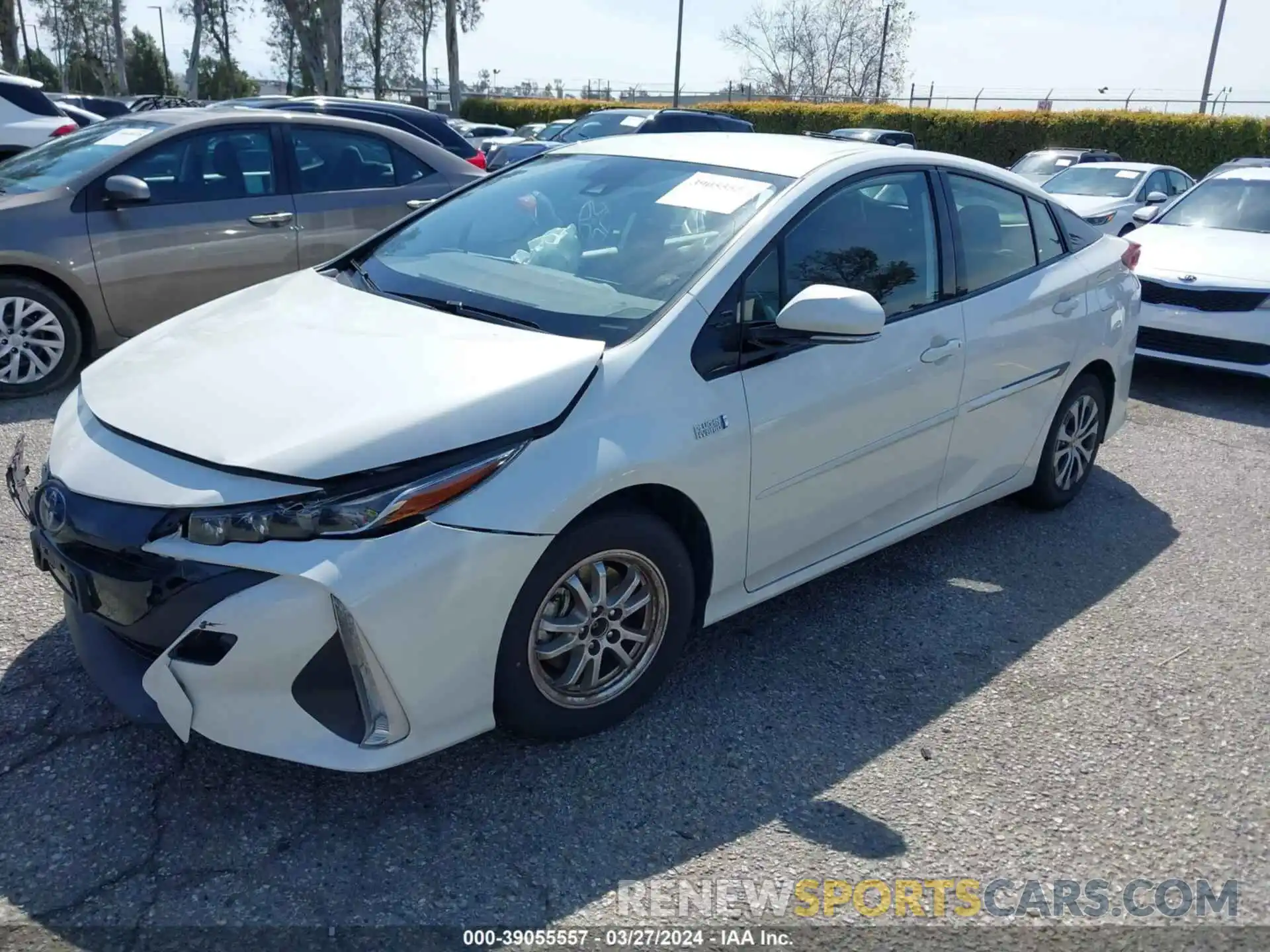 2 Photograph of a damaged car JTDKARFP8L3154568 TOYOTA PRIUS PRIME 2020