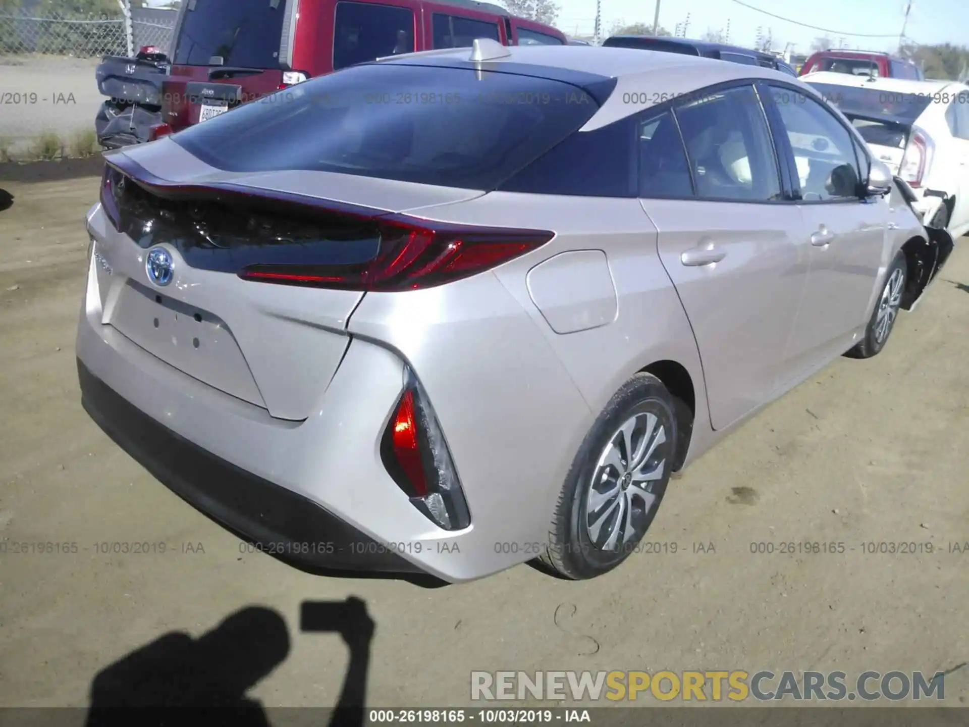 4 Photograph of a damaged car JTDKARFP9L3128108 TOYOTA PRIUS PRIME 2020